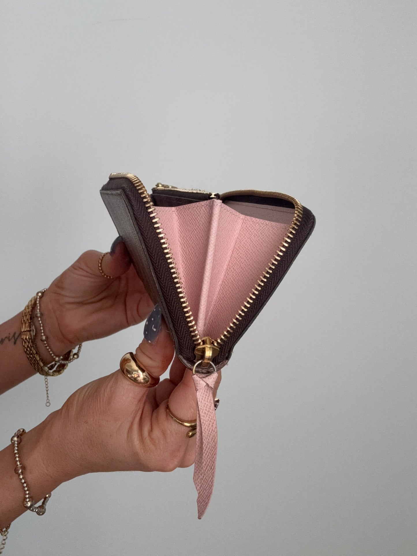 Louis Vuitton Clemence Wallet Damier Ebene