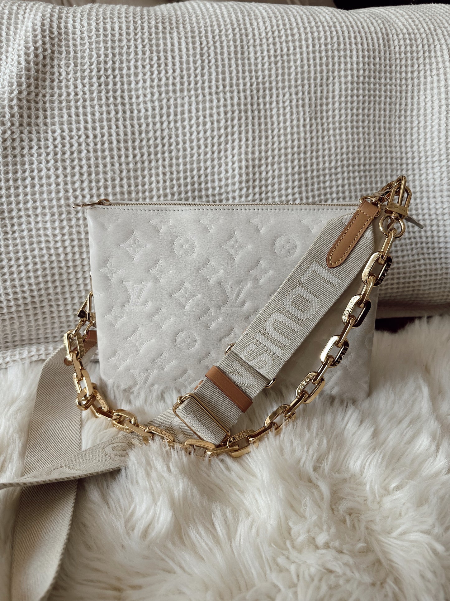 Louis Vuitton Coussin PM Cream