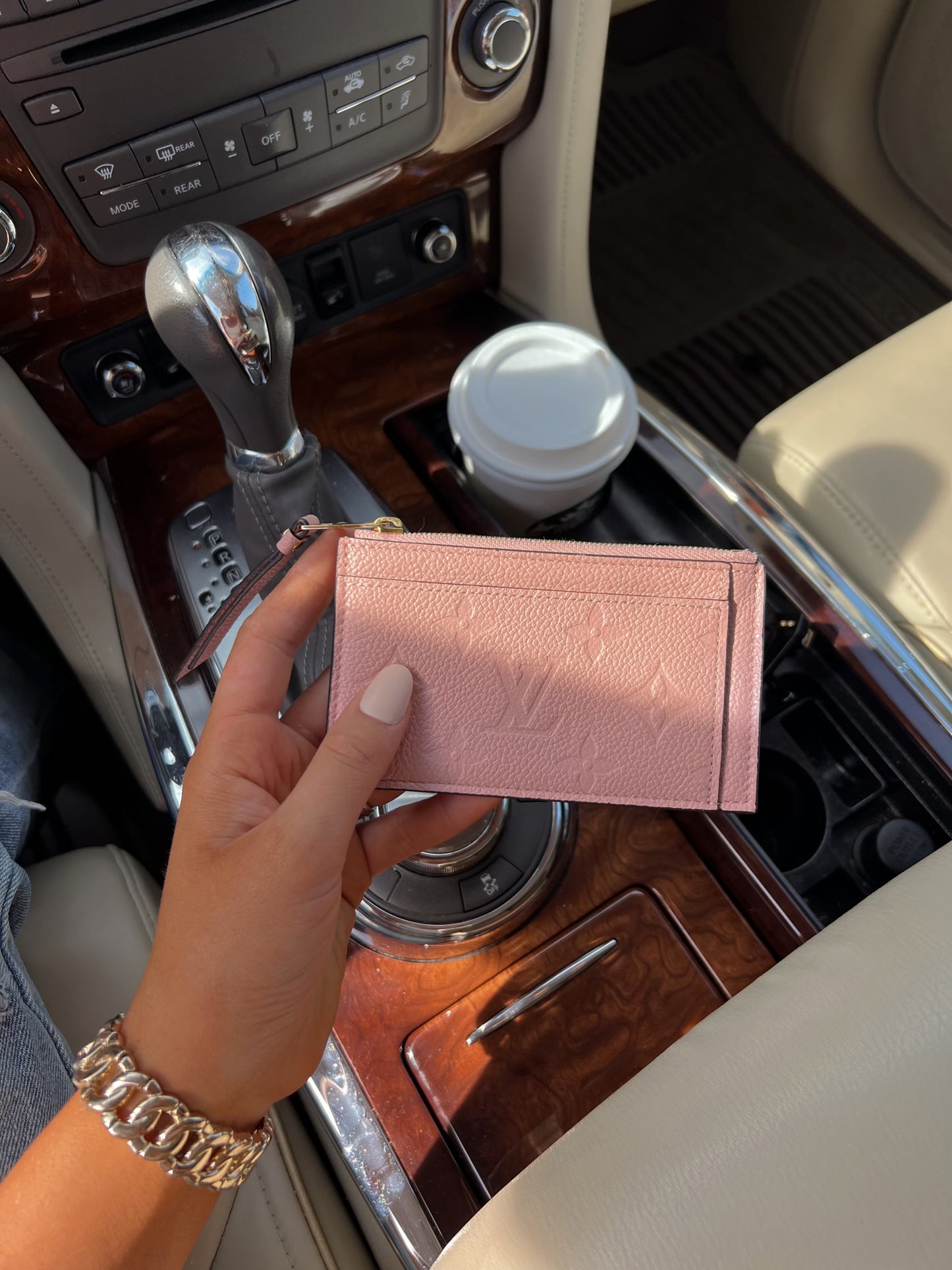 Louis Vuitton Rose Ballerine Card Holder