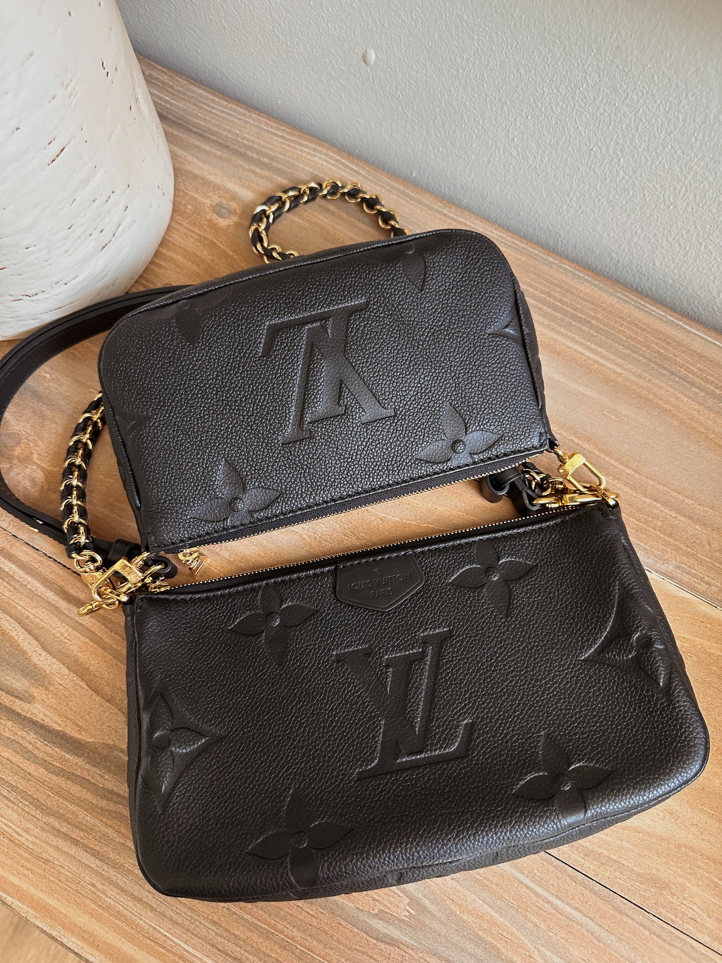 Louis Vuitton Multi Pochette Monogram Empreinte