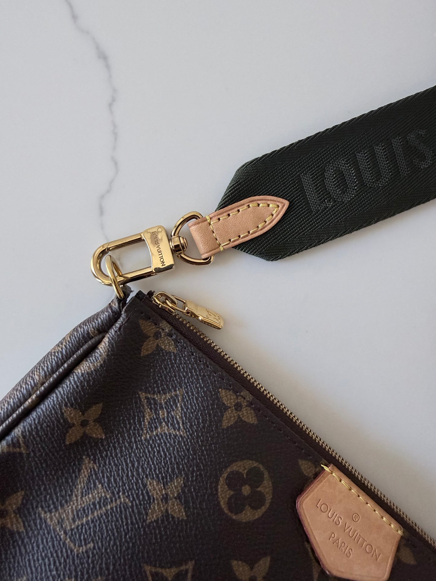 Louis Vuitton Multi Pochette Accessoires Kaki
