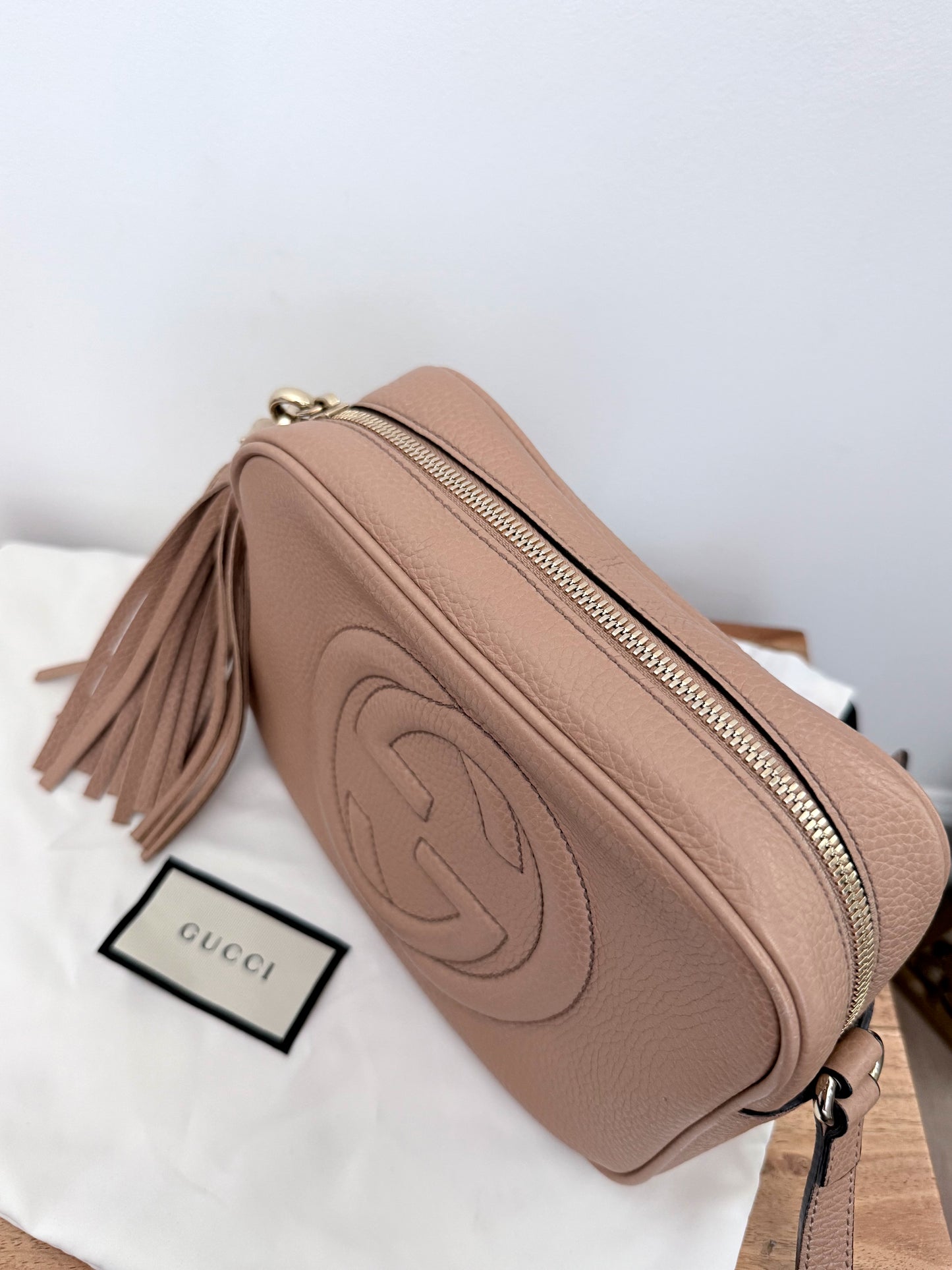 Gucci Soho Disco Bag Tan