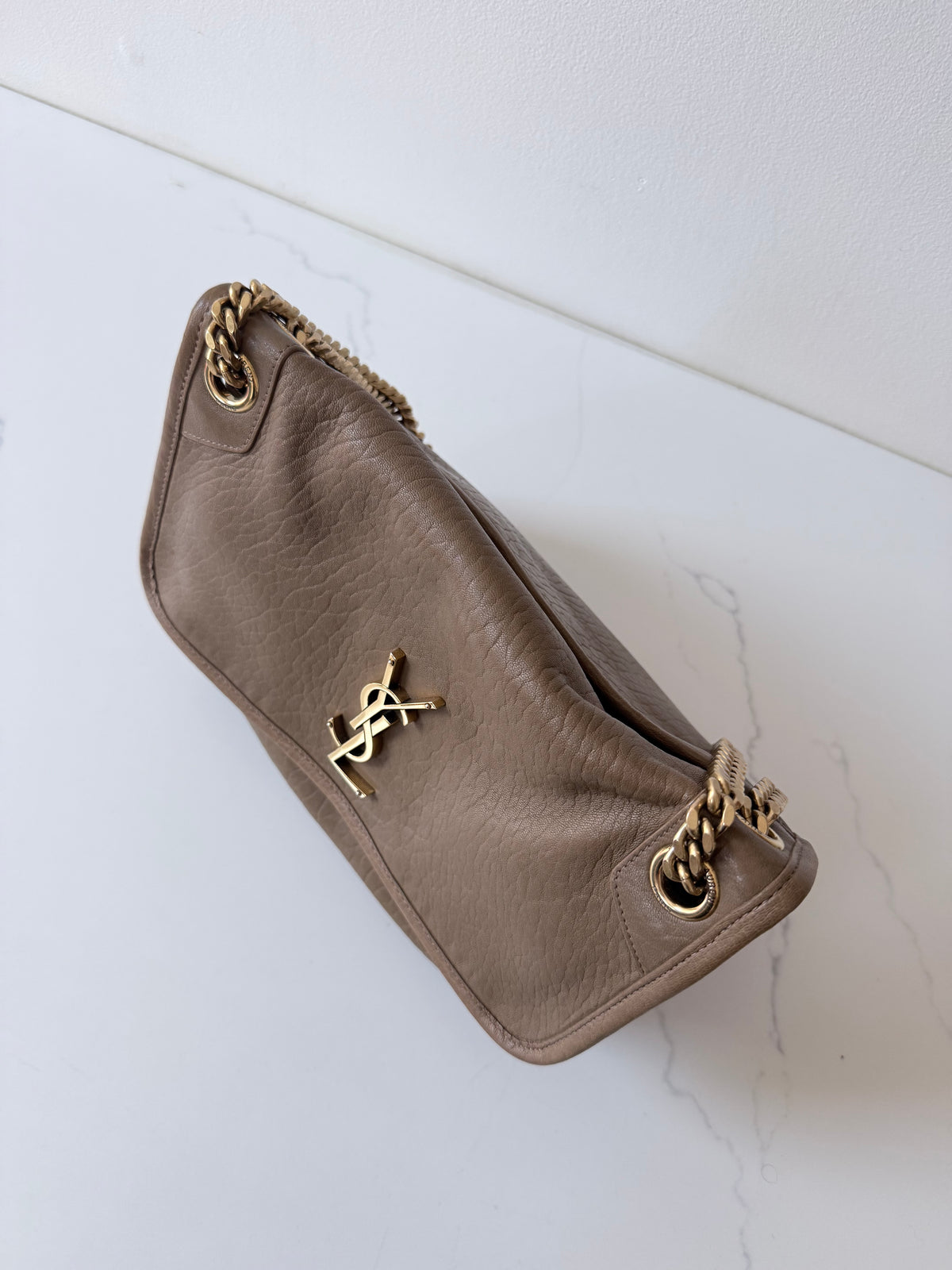 YSL Niki Medium Grained Lambskin
Dark Cork