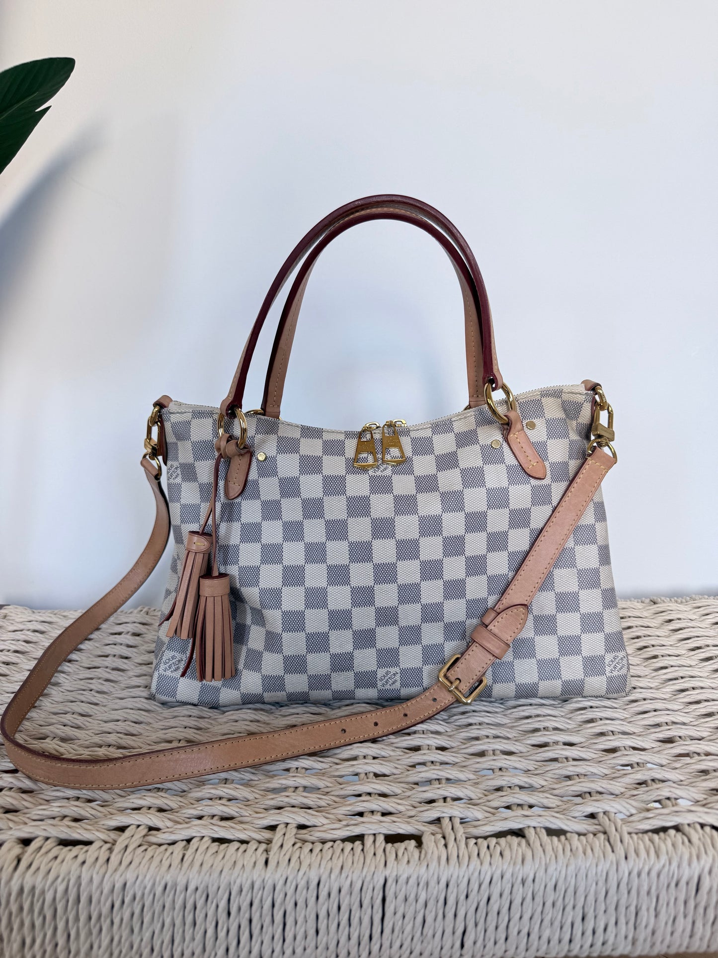 Louis Vuitton Lymington Damier Azur Rose