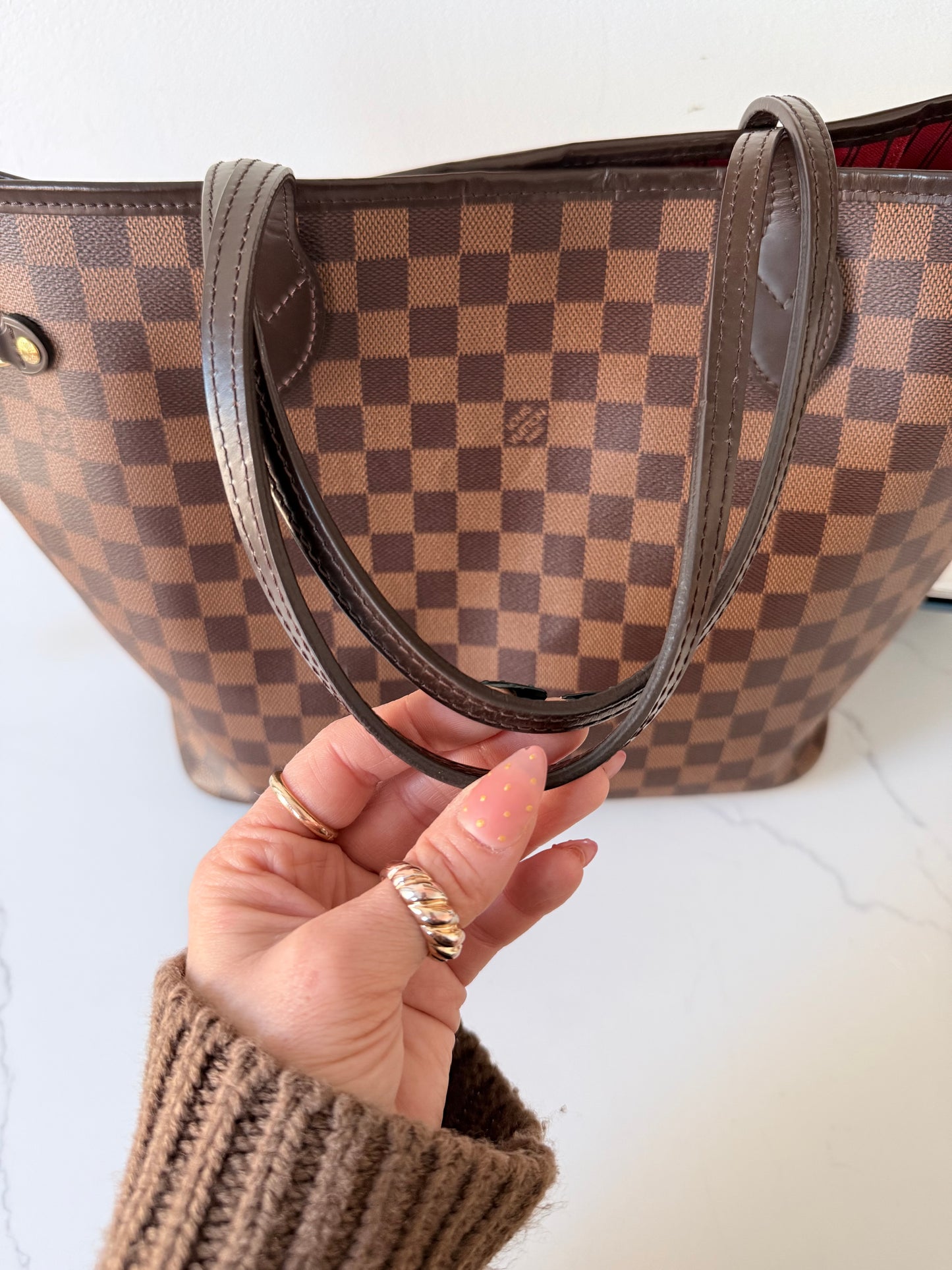 Louis Vuitton Neverfull MM Damier Ebene