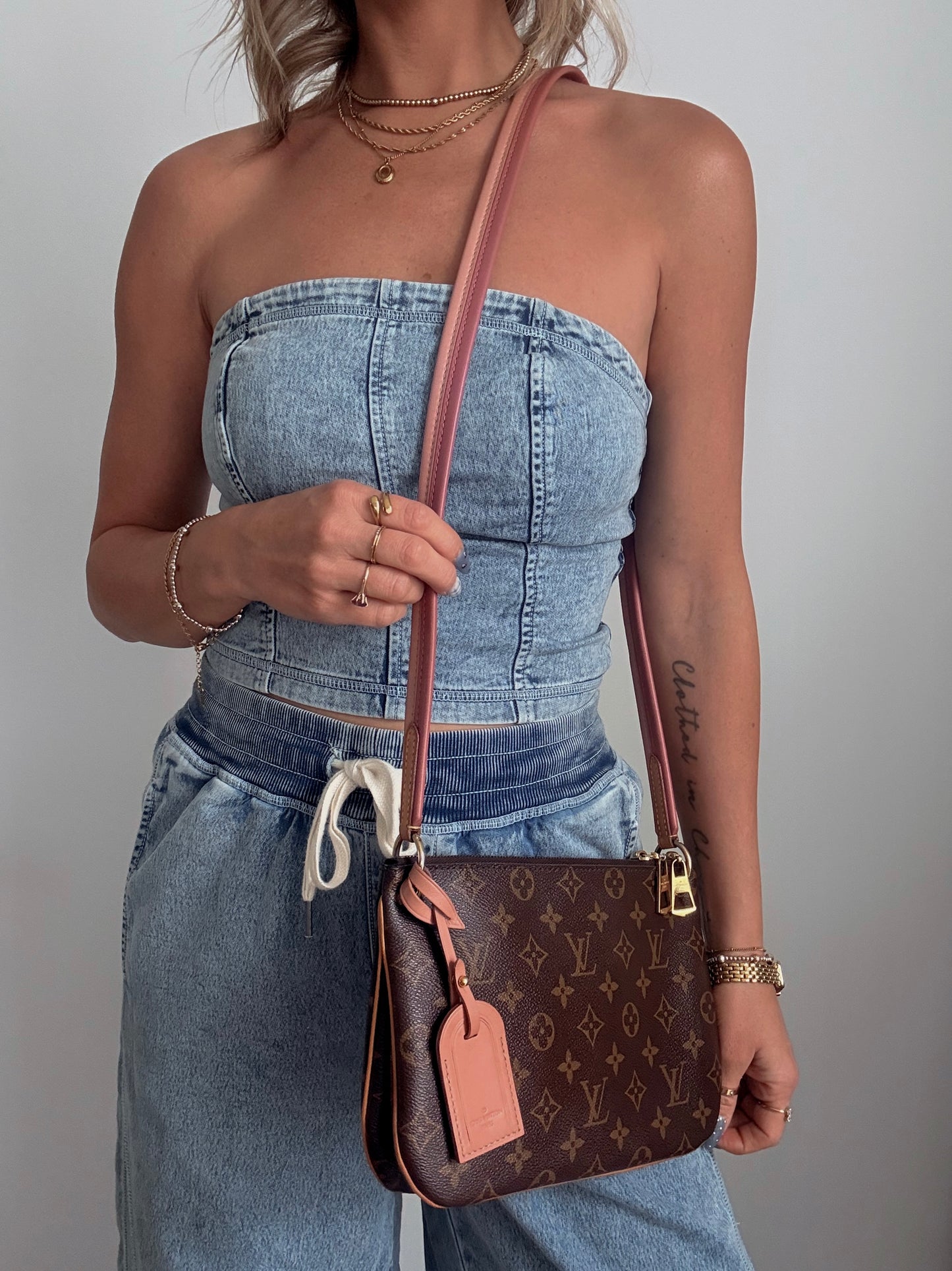 Louis Vuitton Monogram Lorette Vieux Rose