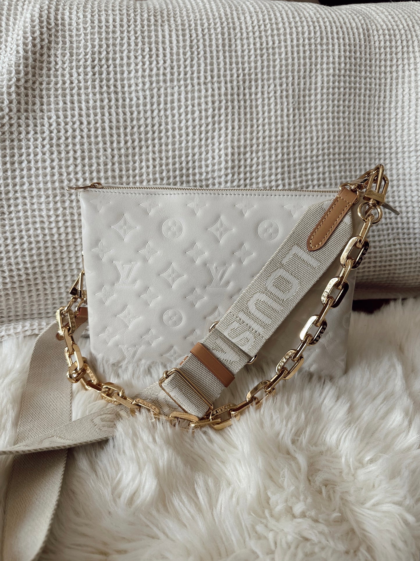 Louis Vuitton Coussin PM Cream