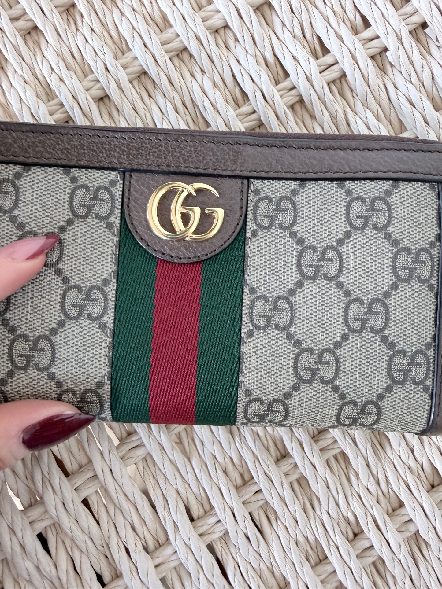 Gucci Ophidia GG Supreme Wallet