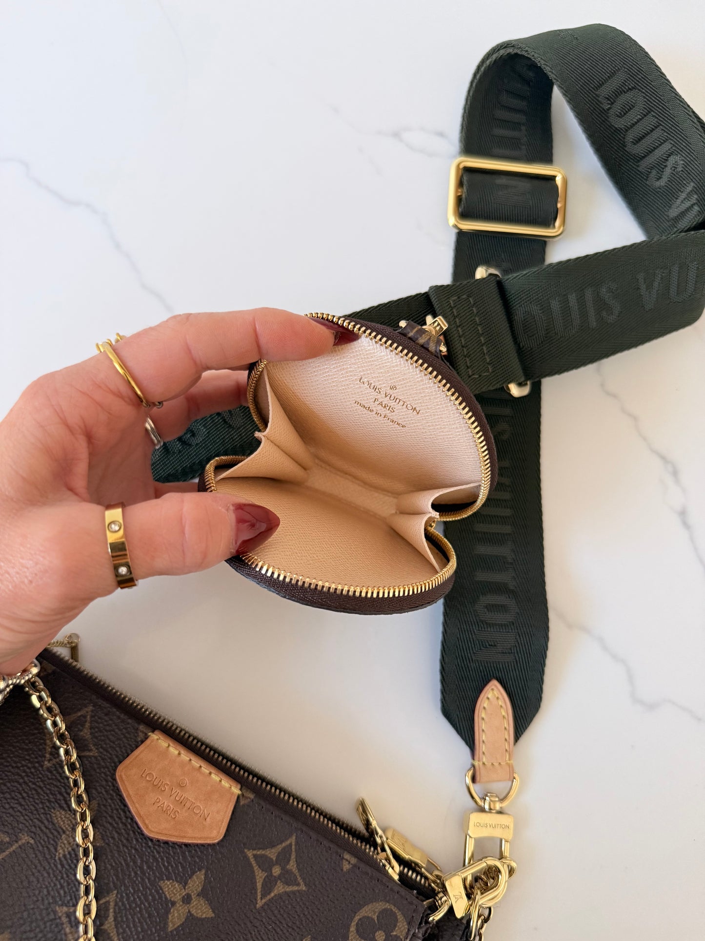 Louis Vuitton Multi Pochette Accessoires Kaki