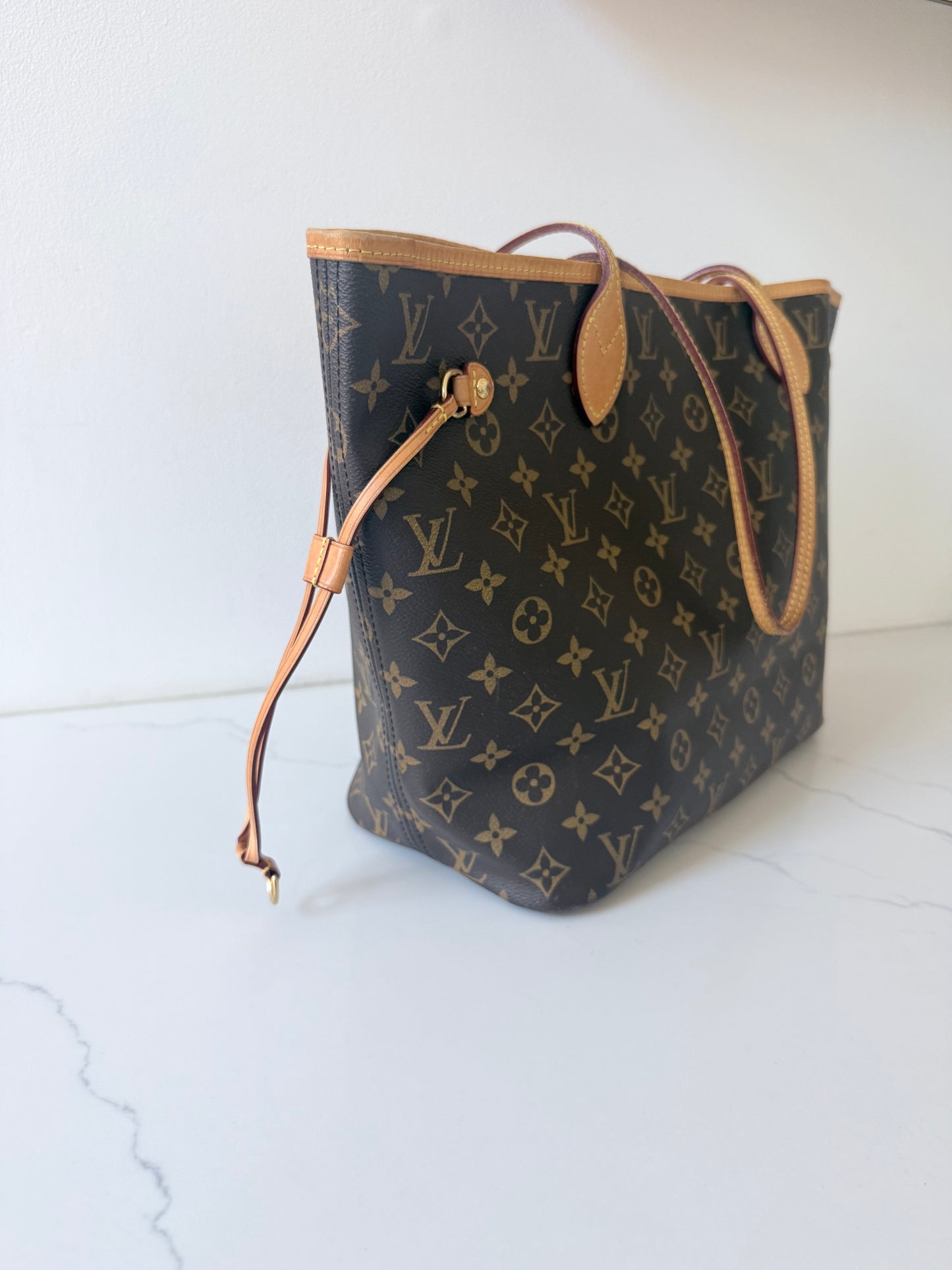 Louis Vuitton Neverfull MM iMonogram Rose Ballerine