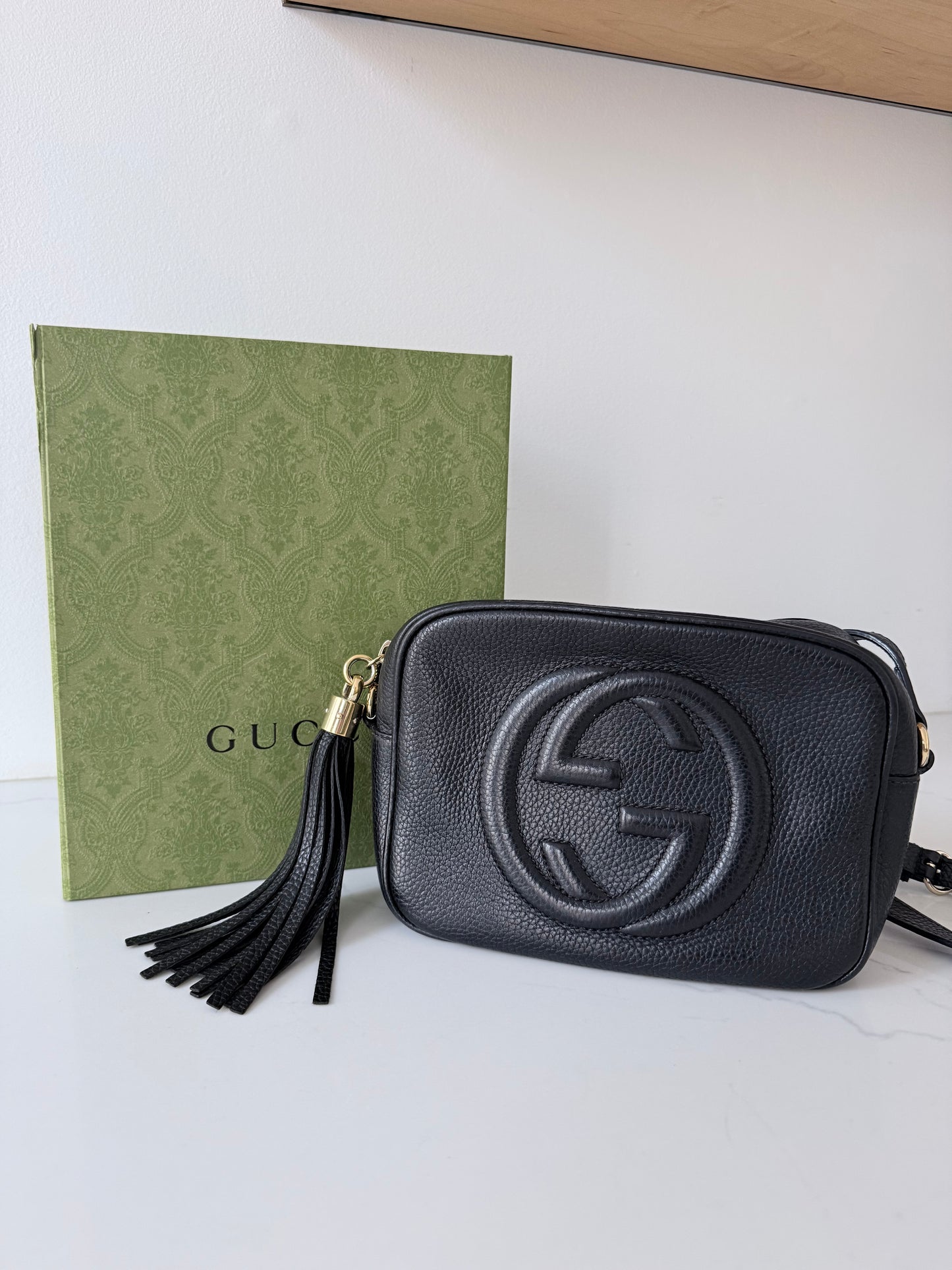 Gucci Leather Disco Crossbody