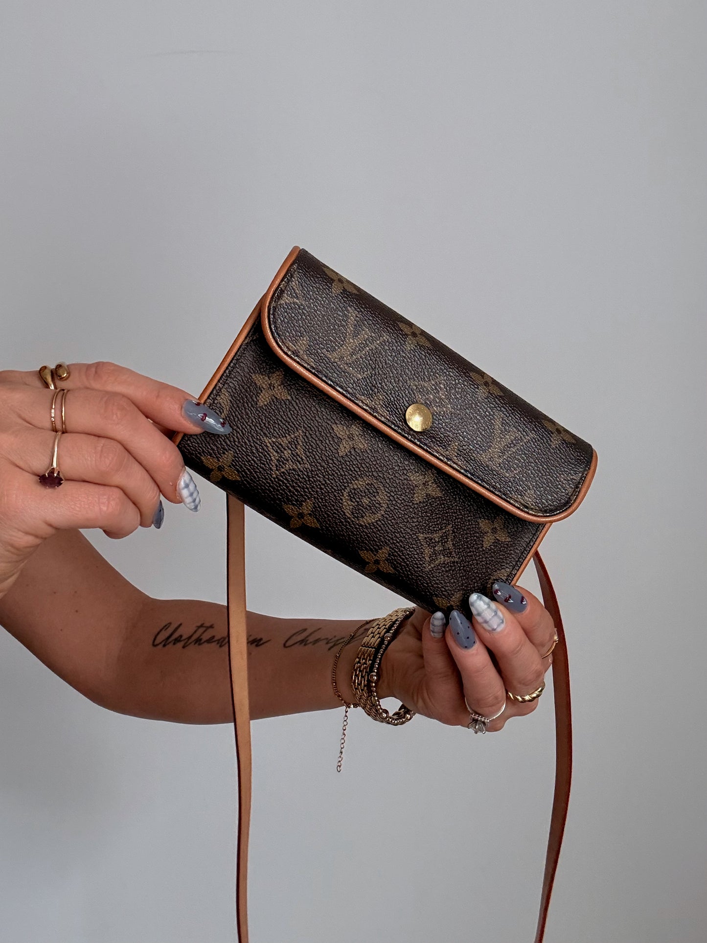 Louis Vuitton Monogram Pochette Florentine Belt Bag