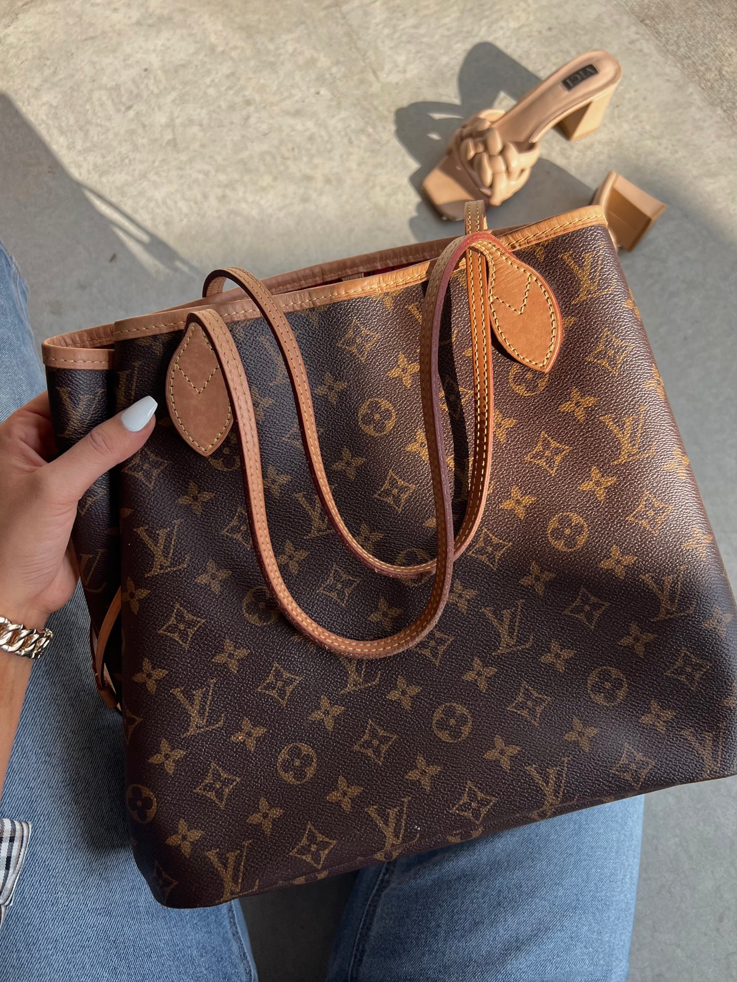 Louis Vuitton Monogram Neverfull MM Cherry