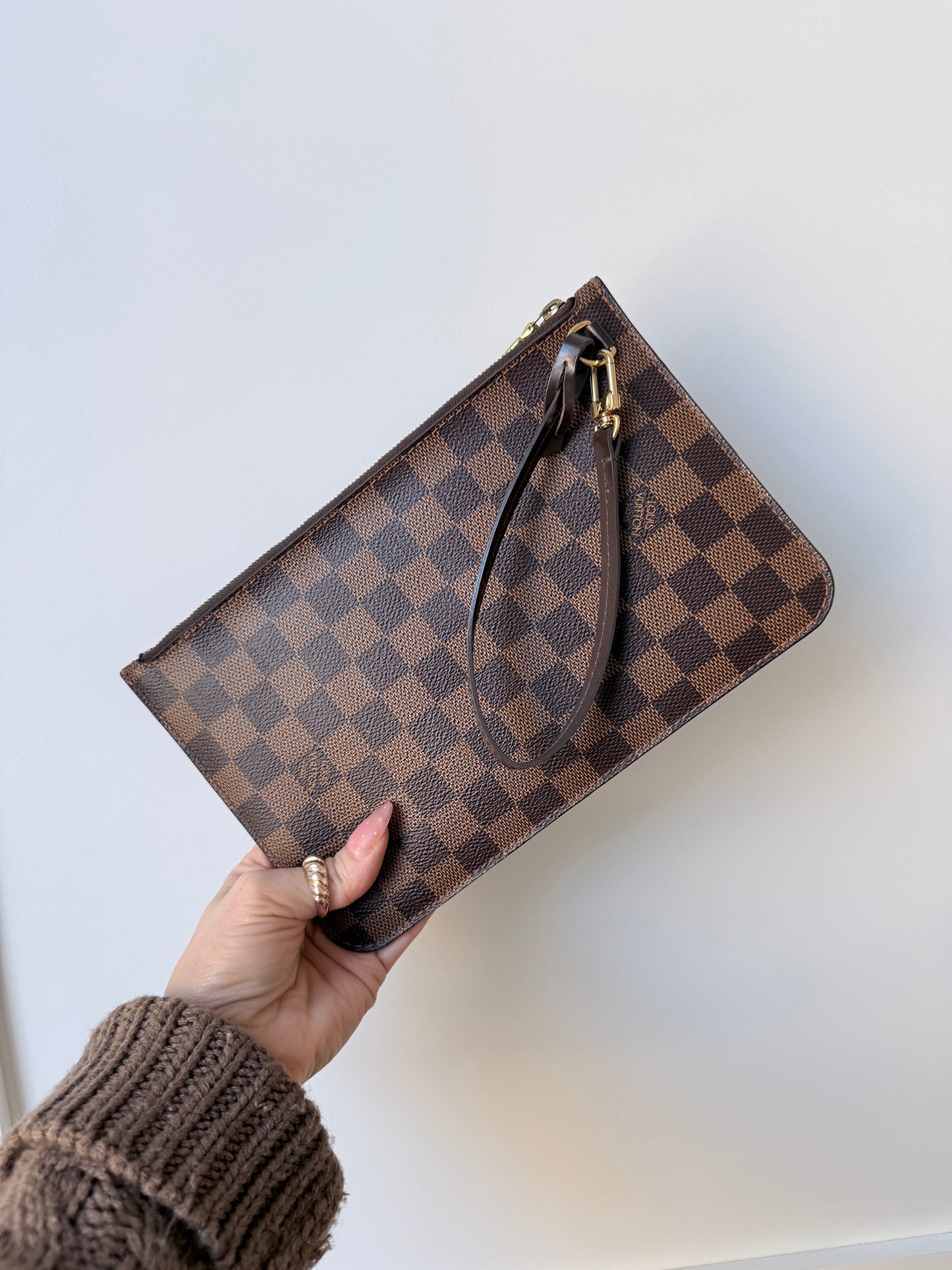 Louis Vuitton Wristlet Damier Ebene