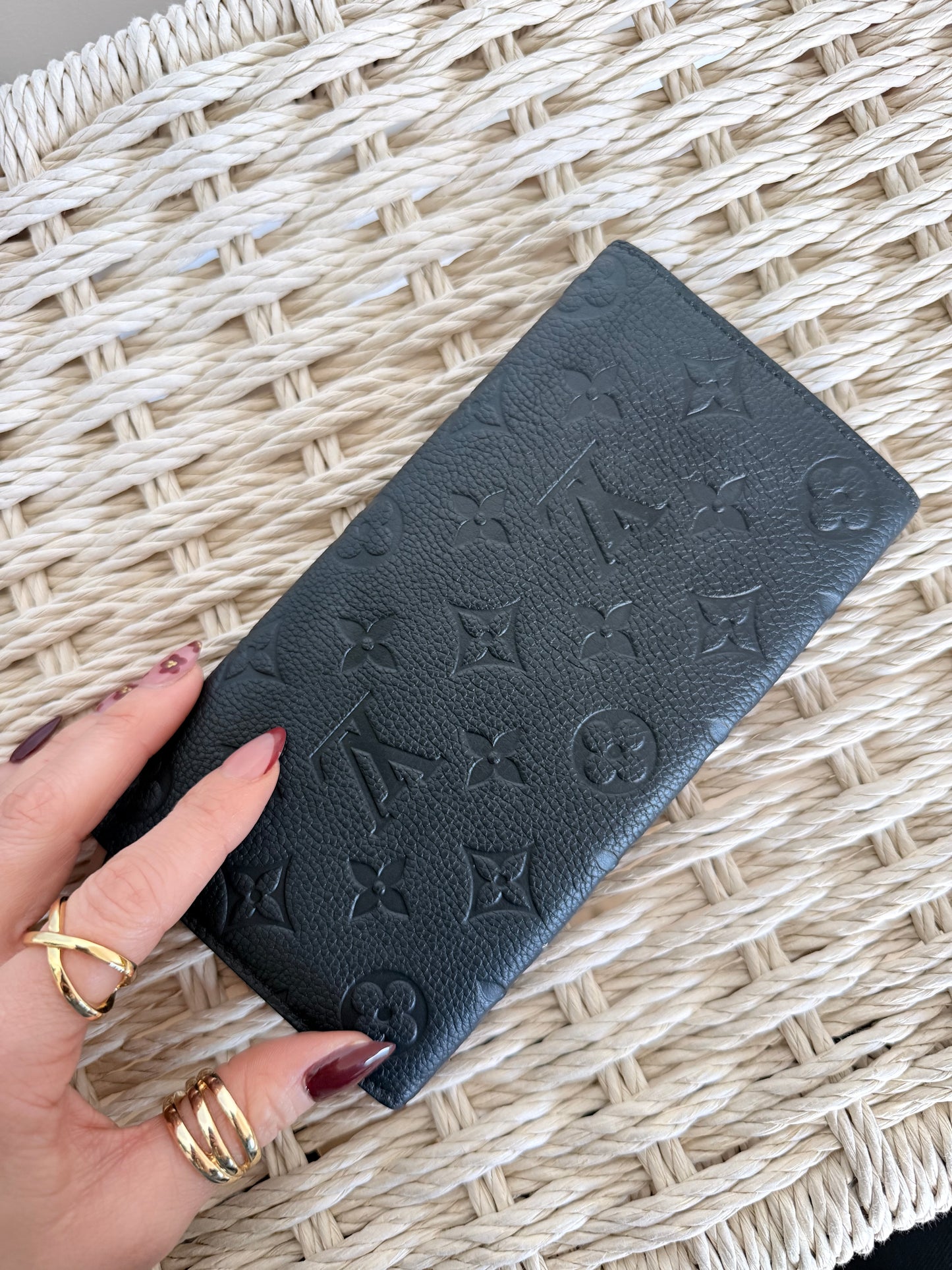 Louis Vuitton Emilie Wallet Monogram Empreinte