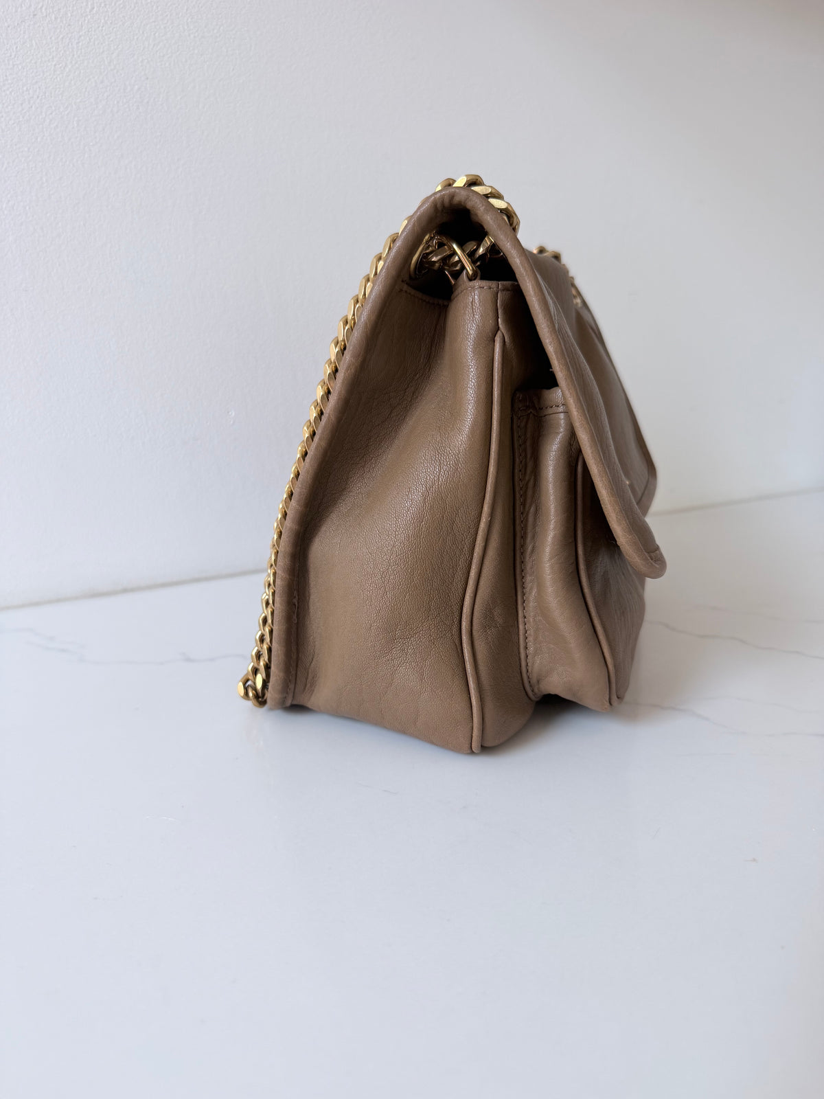 YSL Niki Medium Grained Lambskin
Dark Cork