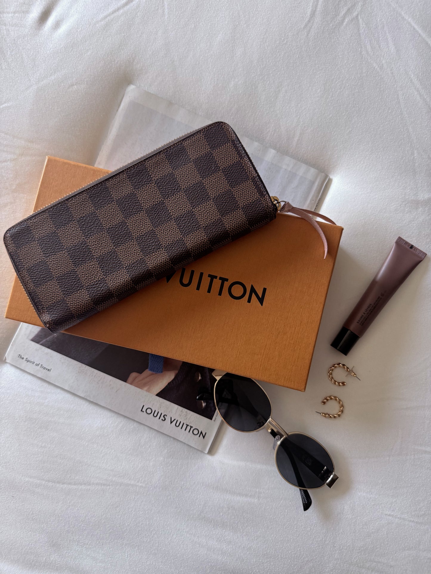 Louis Vuitton Clemence Wallet Damier Ebene