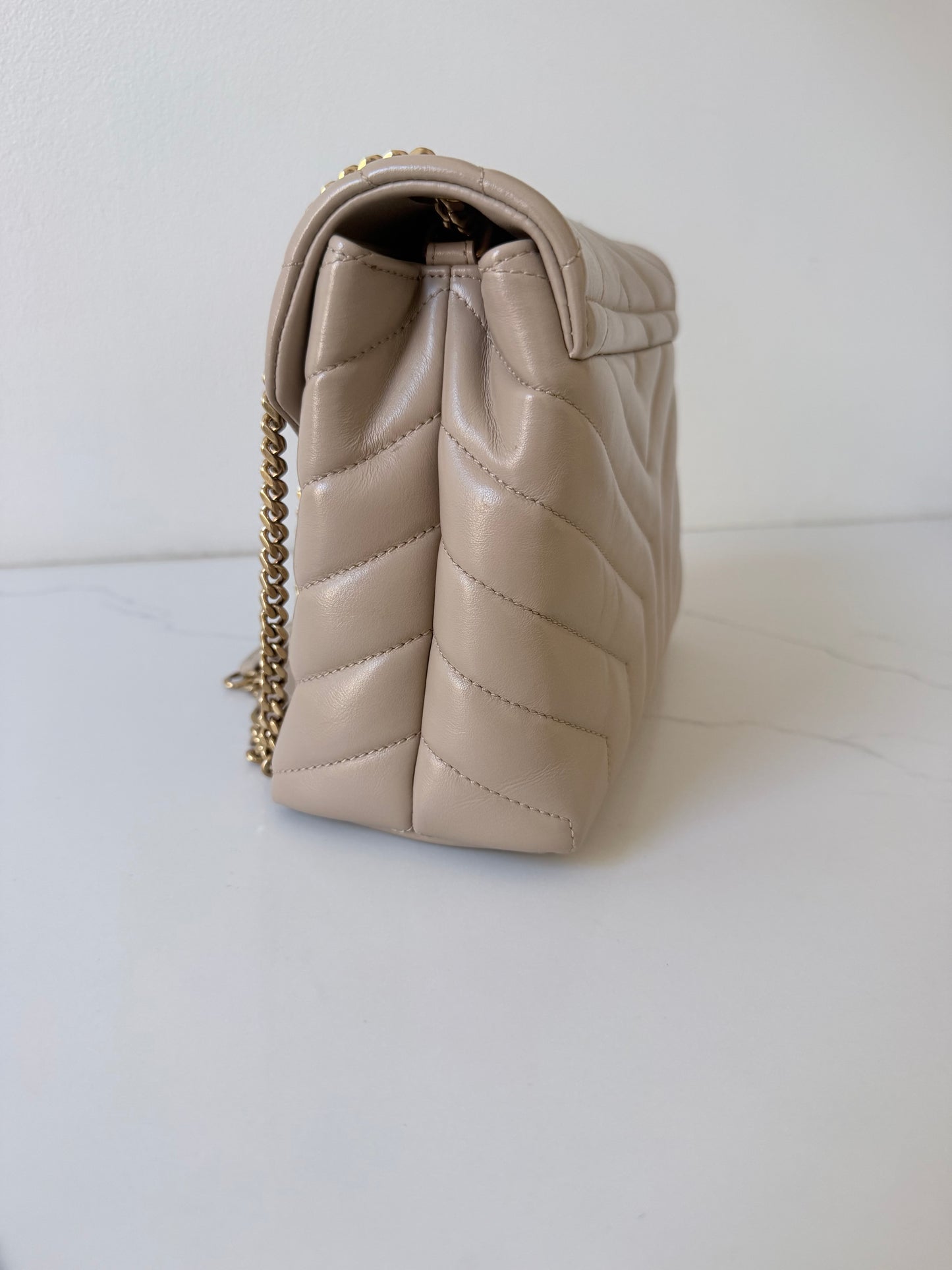 YSL Leather LouLou Small