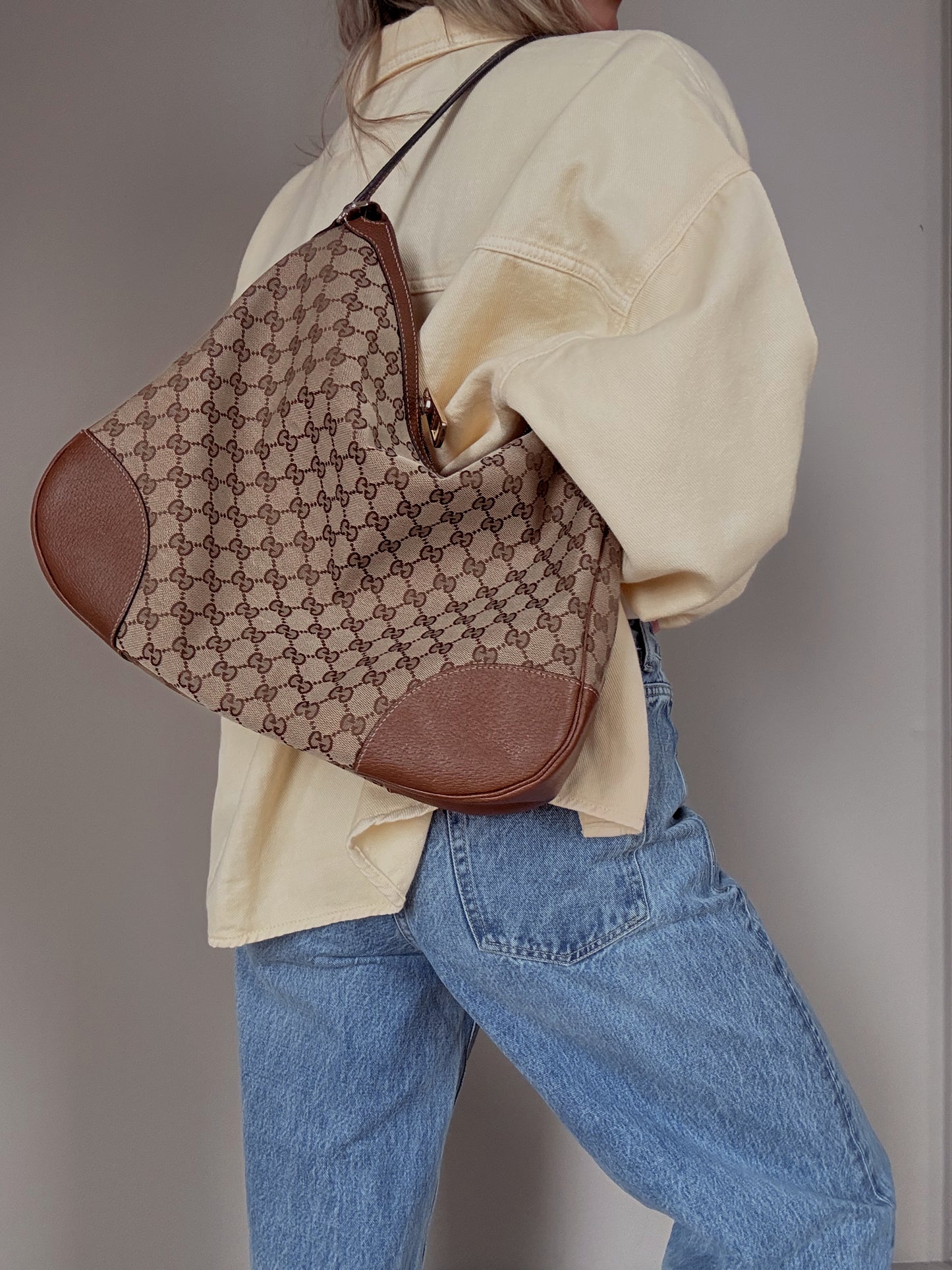 Gucci B Hobo Shoulder Bag
