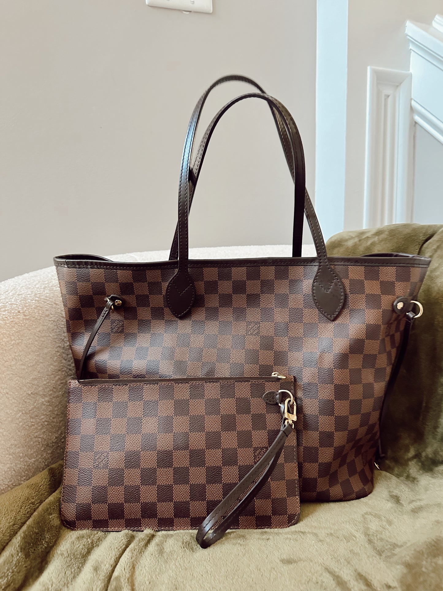 Louis Vuitton Neverfull MM Damier Ebene