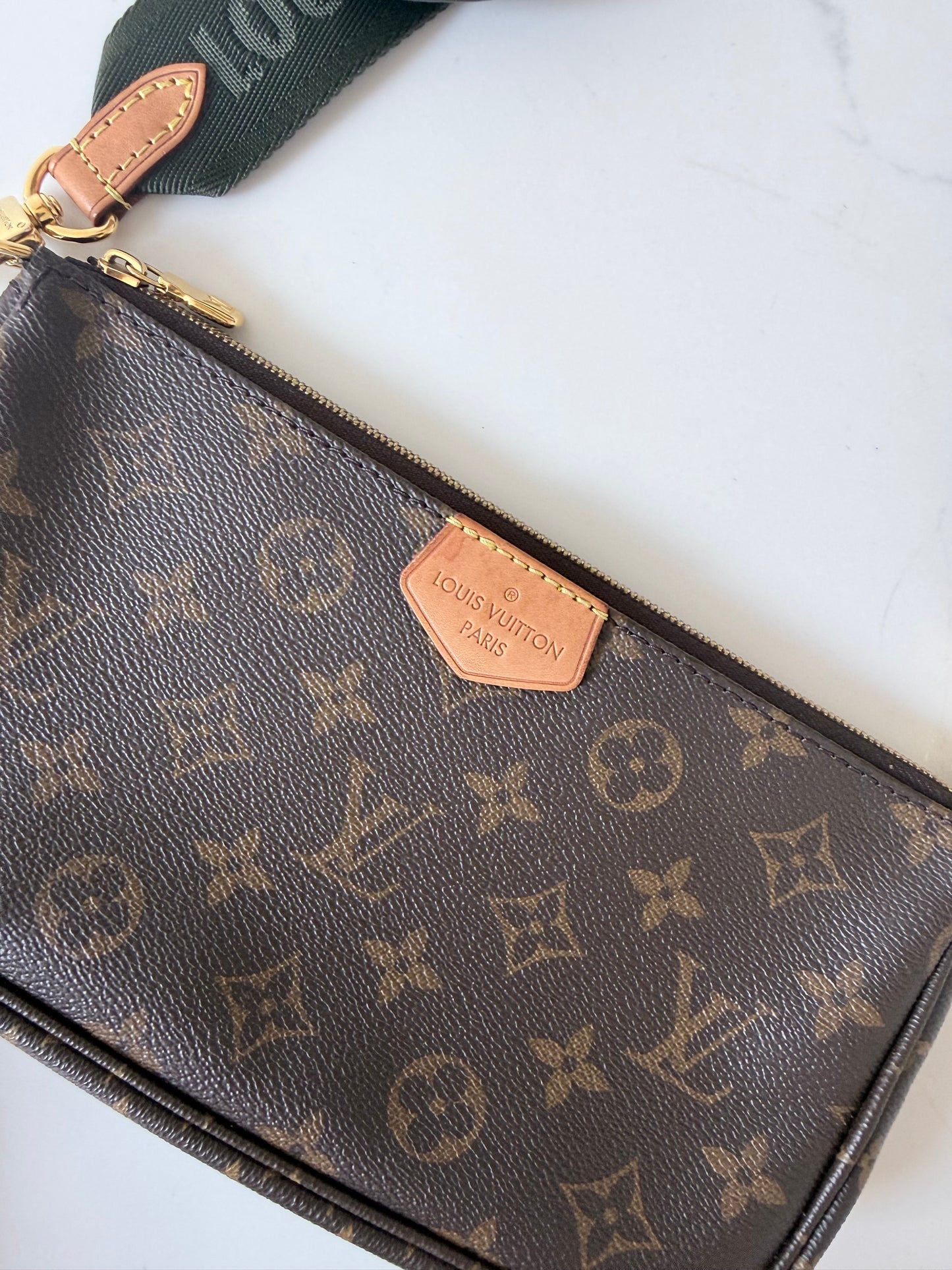 Louis Vuitton Multi Pochette Accessoires Kaki