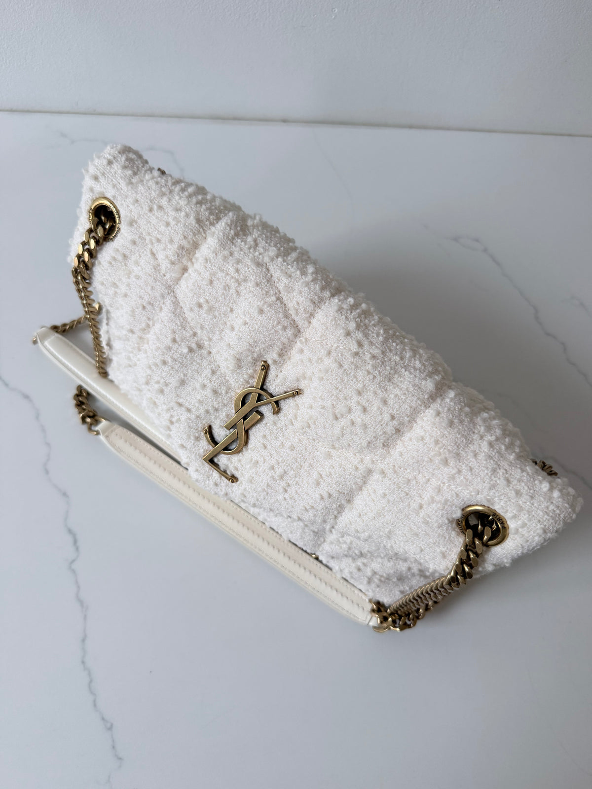YSL Loulou Bouclé Tweed
Shoulder Bag