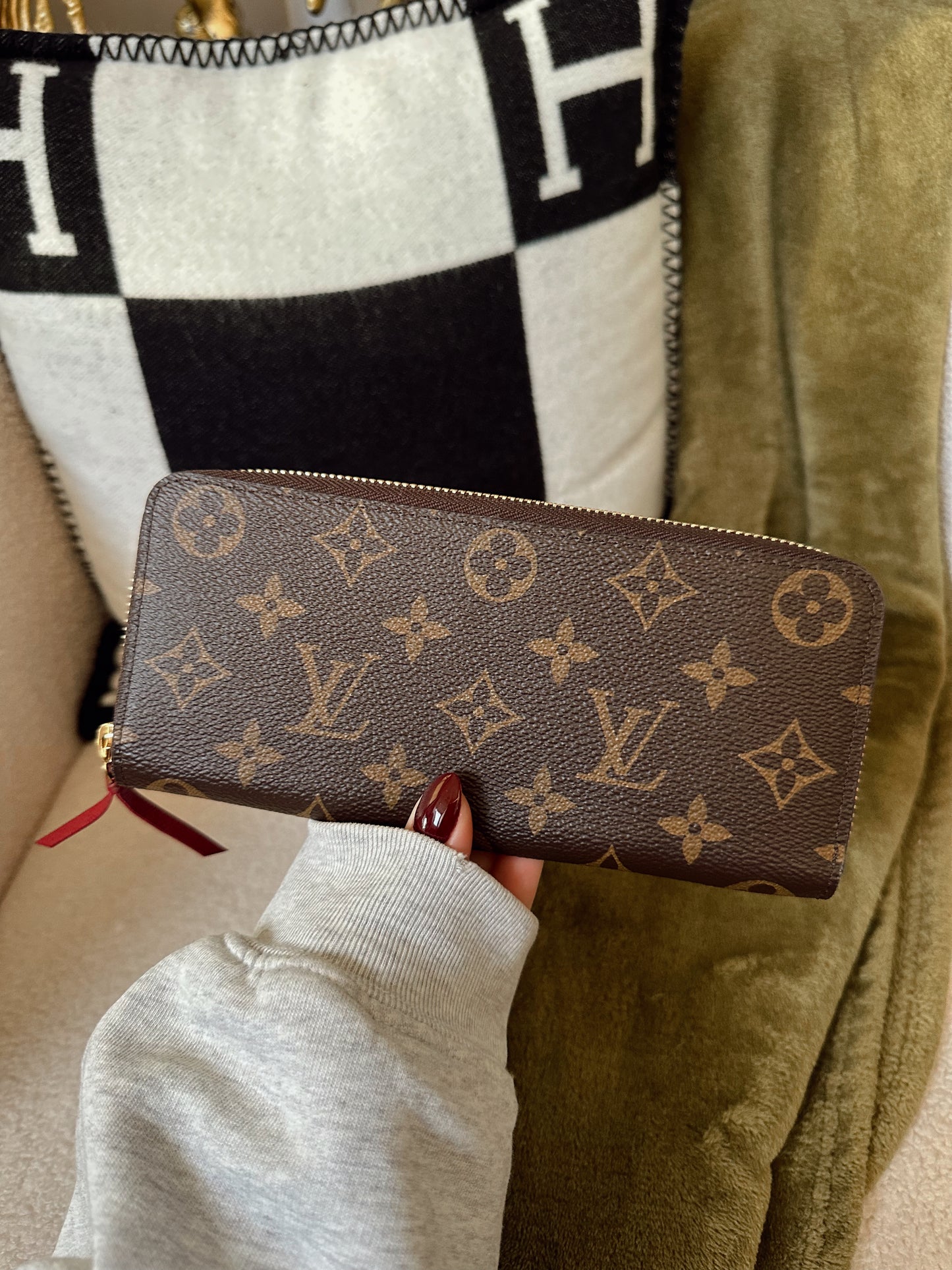 Louis Vuitton Clemence Wallet Monogram