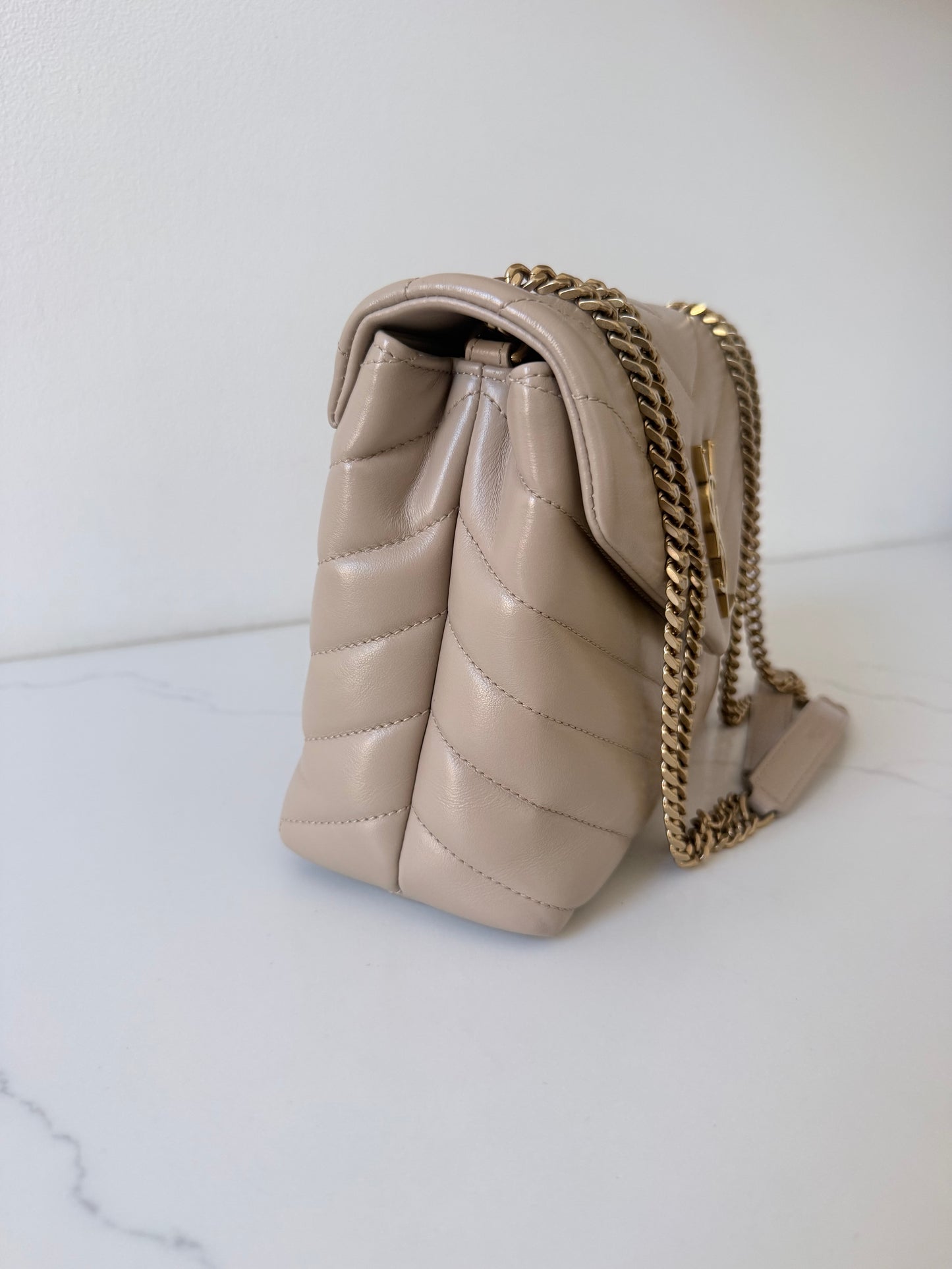 YSL Leather LouLou Small