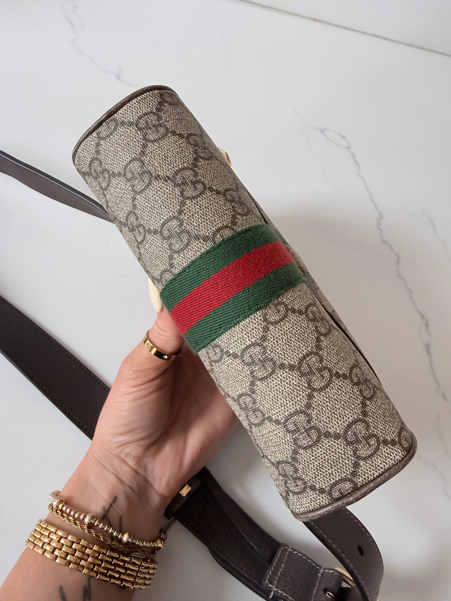Gucci Supreme Ophidia Small Belt Bag