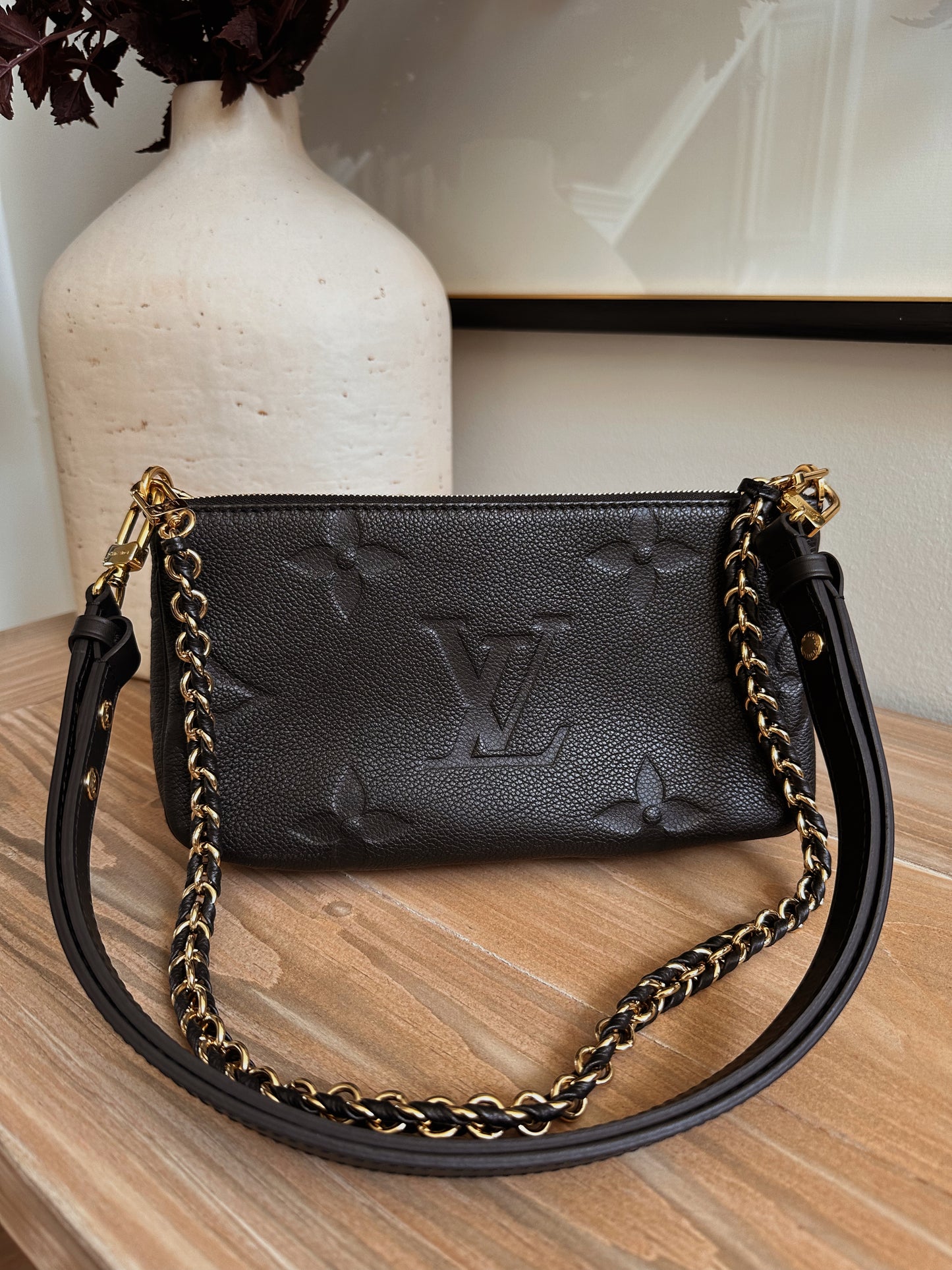 Louis Vuitton Multi Pochette Monogram Empreinte