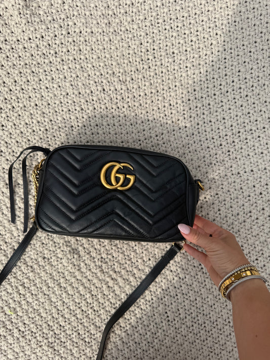 Gucci Marmont Handbag Black