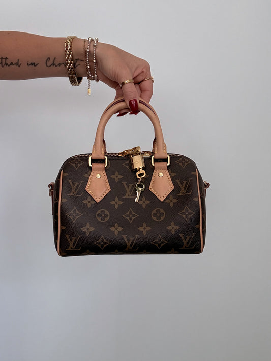 Louis Vuitton Speedy Bandouliere 20 Monogram