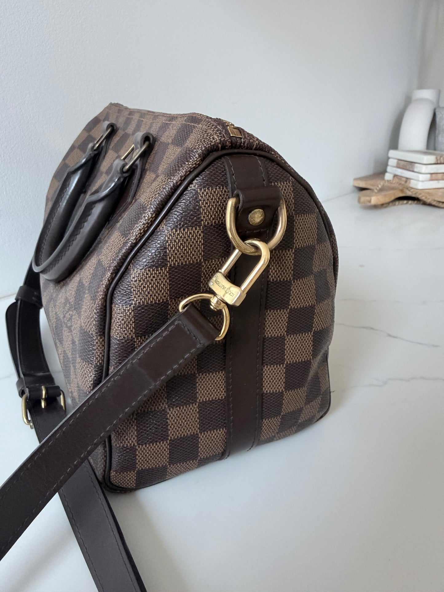 Louis Vuitton Speedy 25 Damier Ebene
