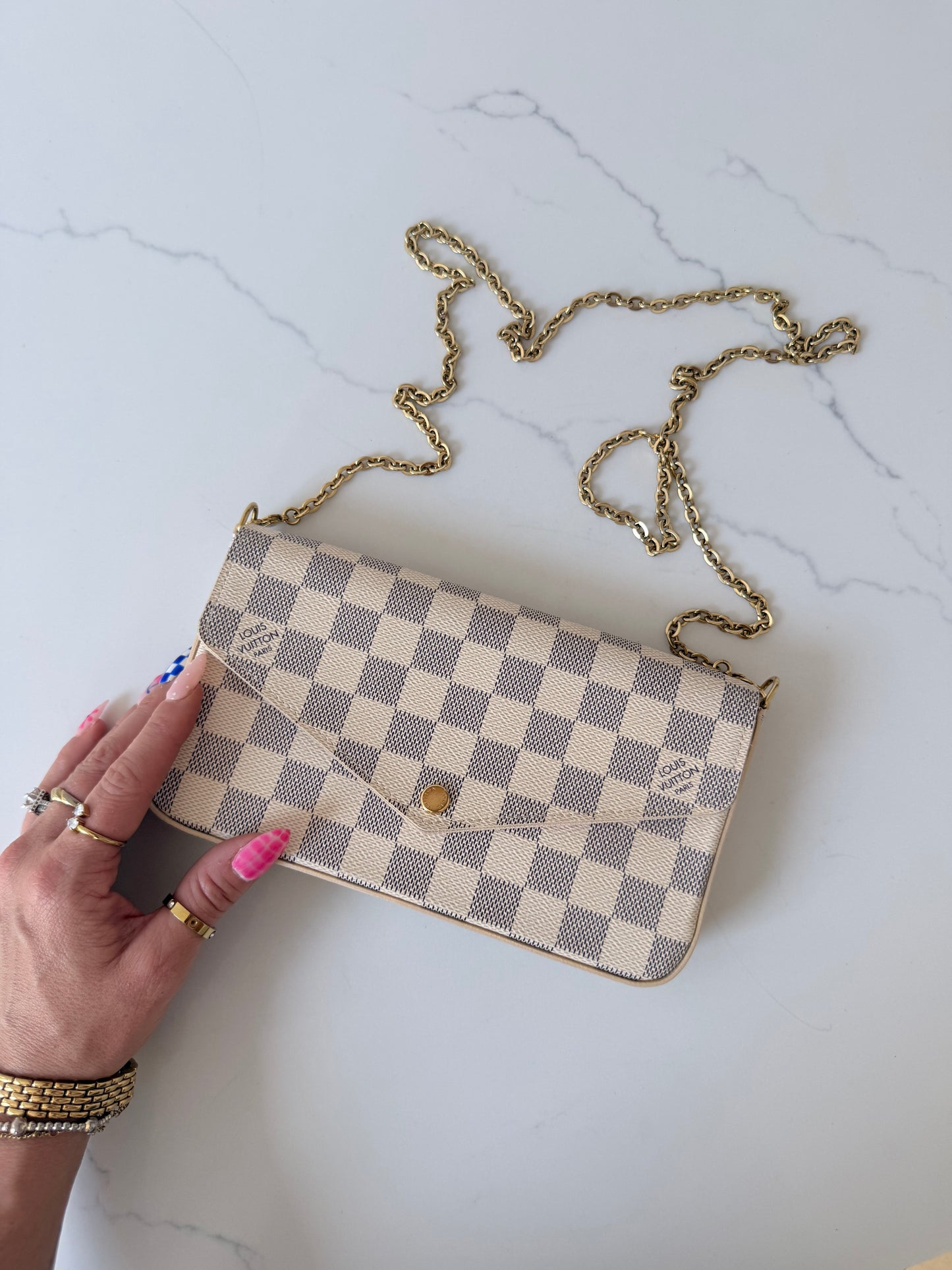 Louis Vuitton Felicie Pochette Azur