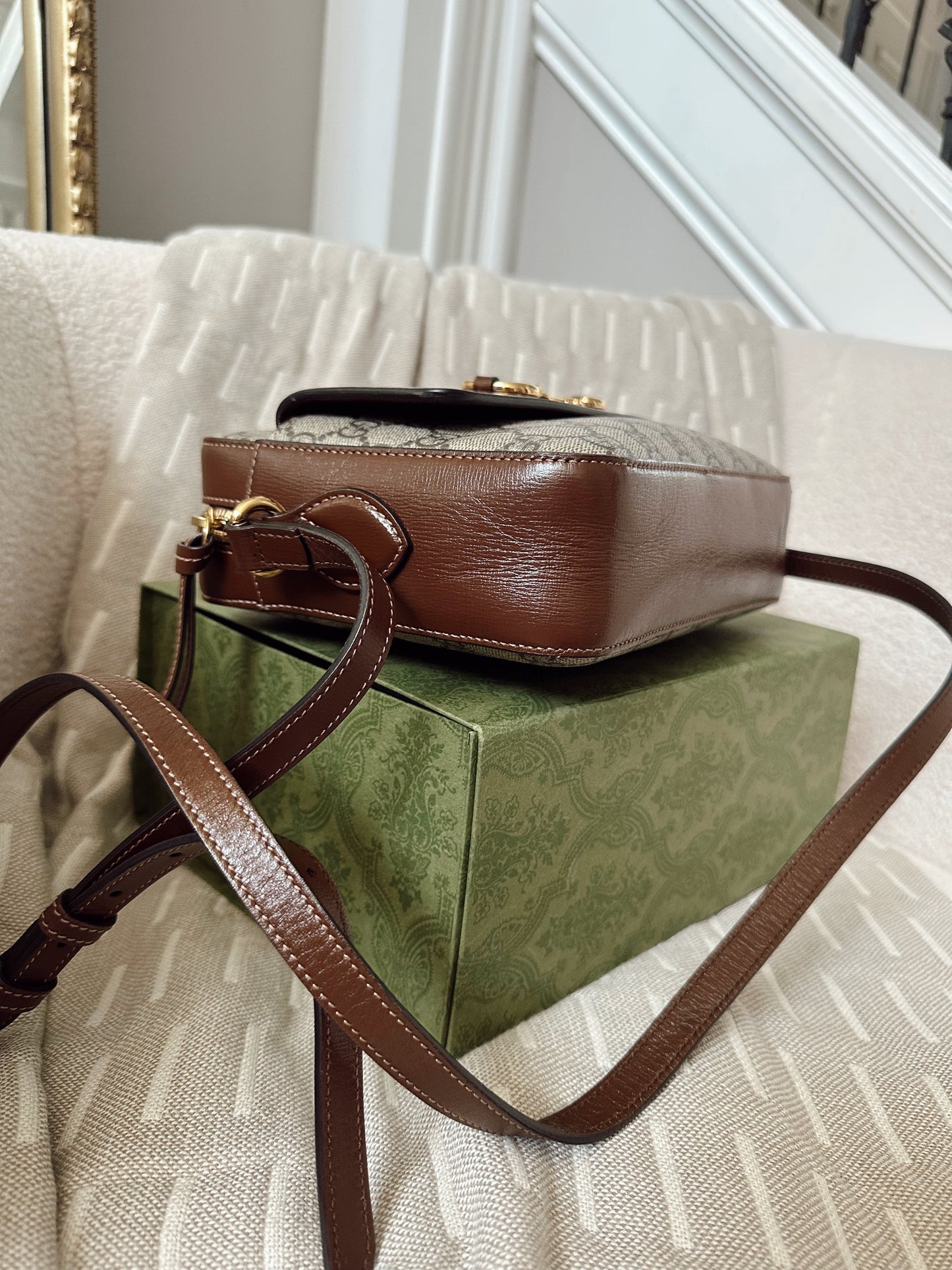 GUCCI Horsebit 1955 Shoulder Bag