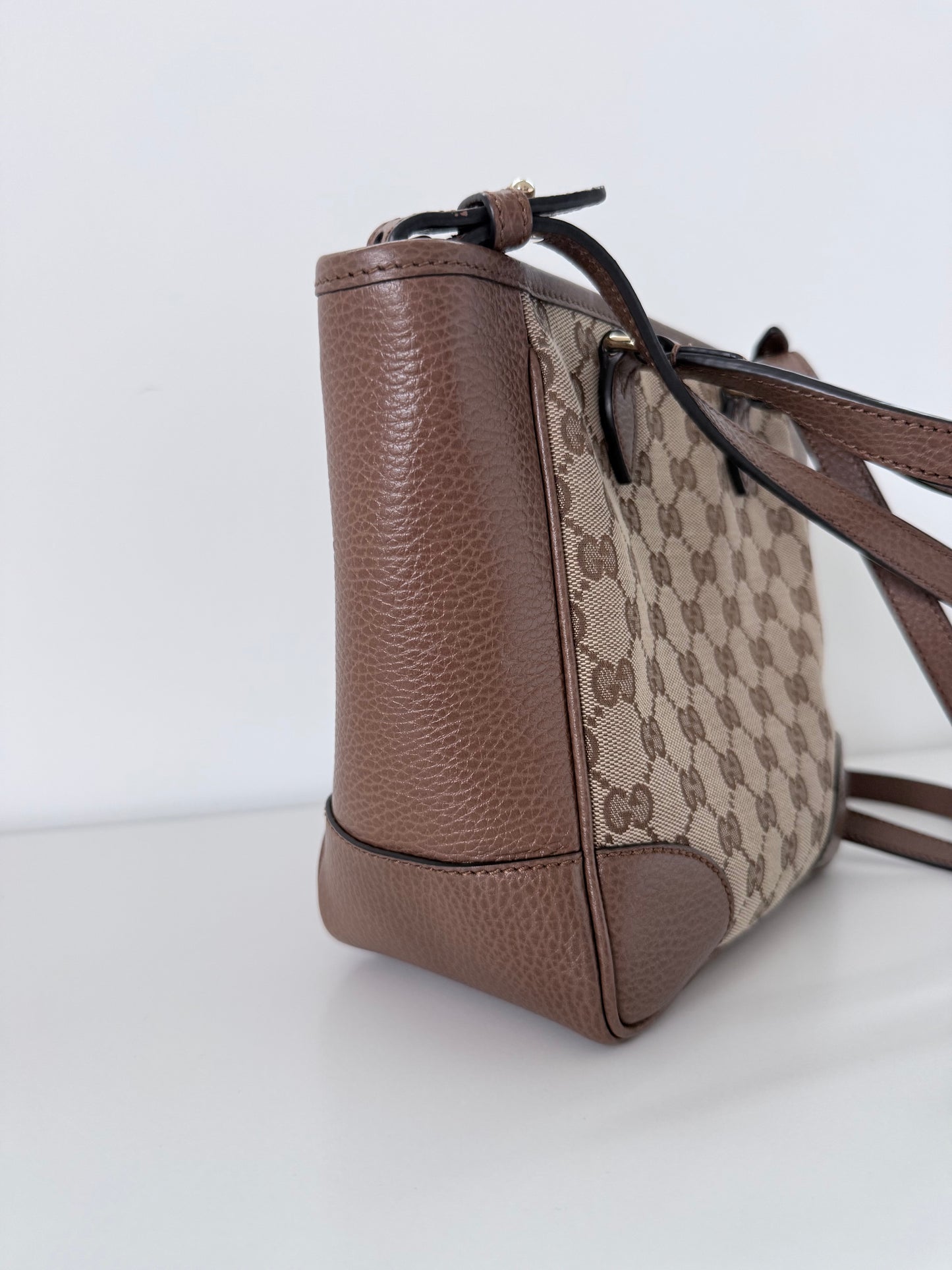 Gucci Small GG Canvas Bree Satchel