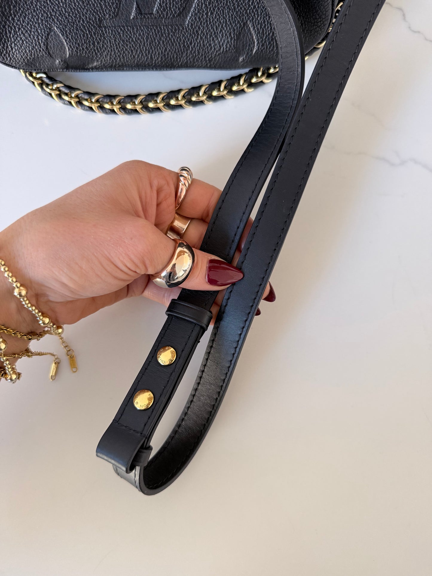 Louis Vuitton Multi Pochette Accessoires Monogram Empreinte