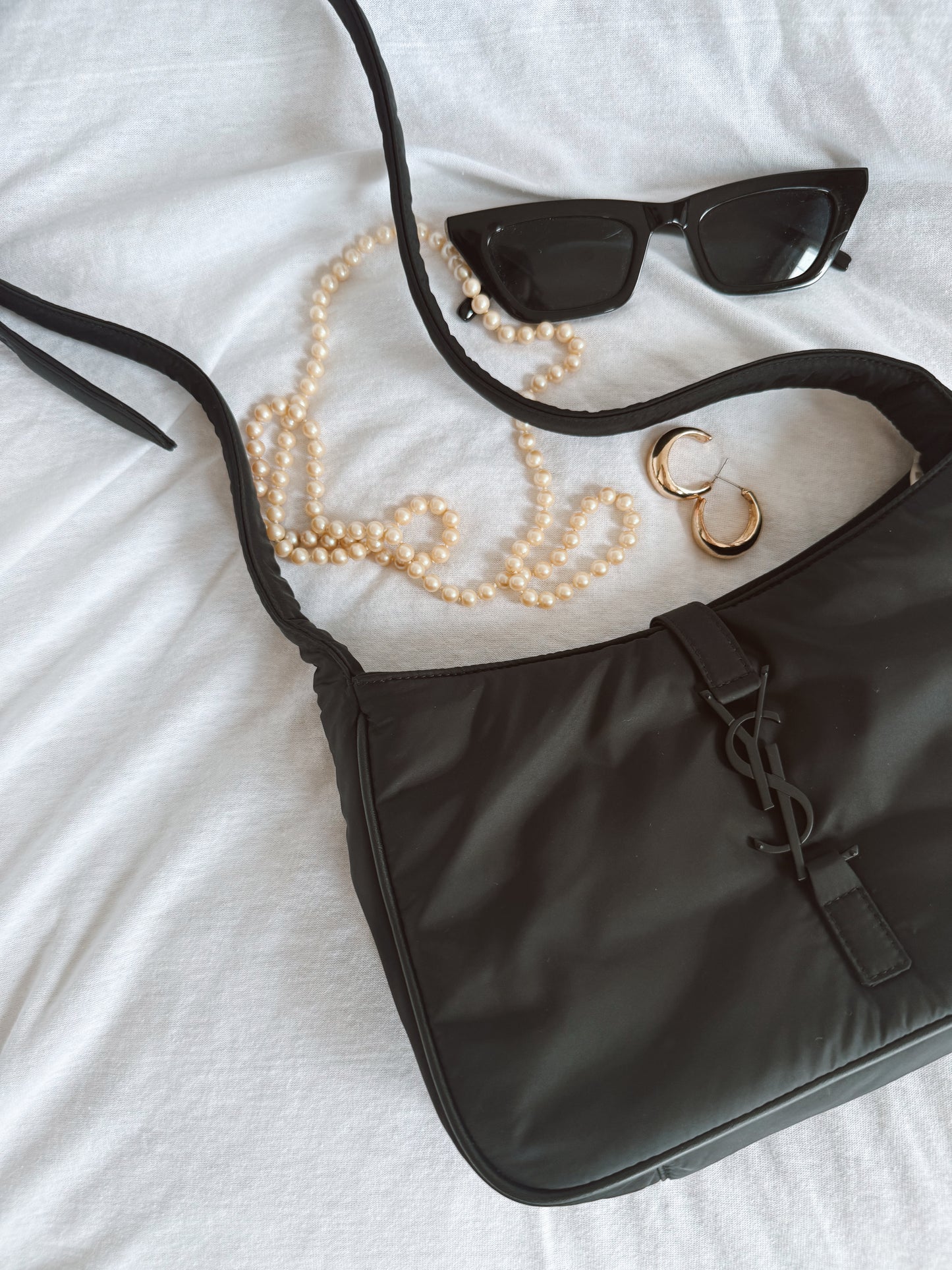 YSL Le 5 a 7 Hobo Nylon