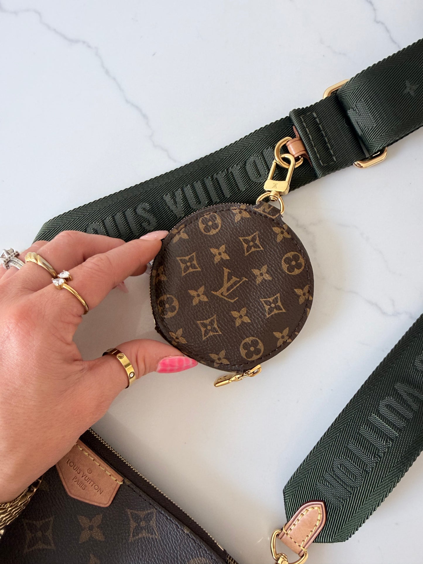 Louis Vuitton Multi Pochette Accessoires Kaki