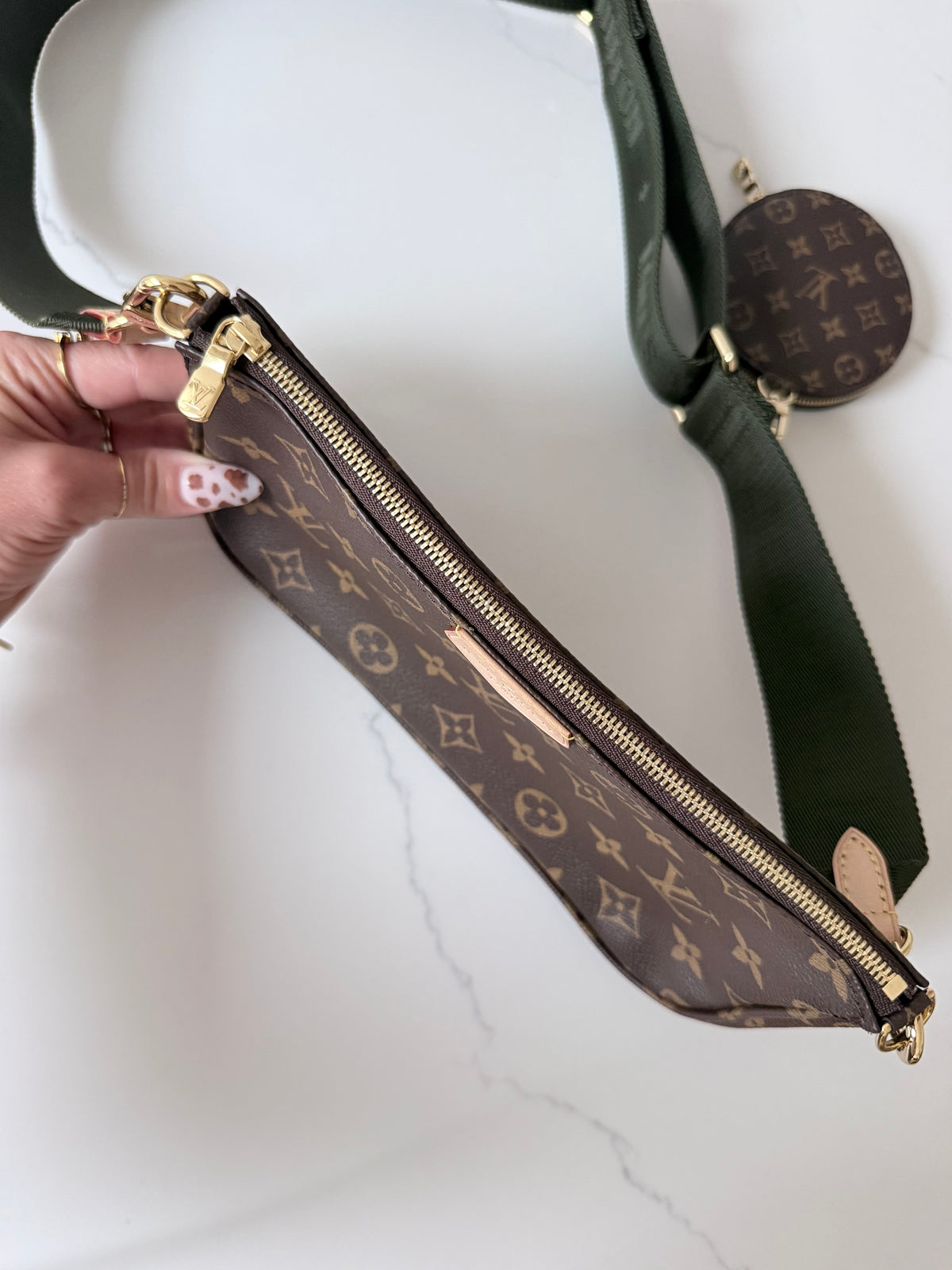 Louis Vuitton Multi Pochette Accessoires Kaki