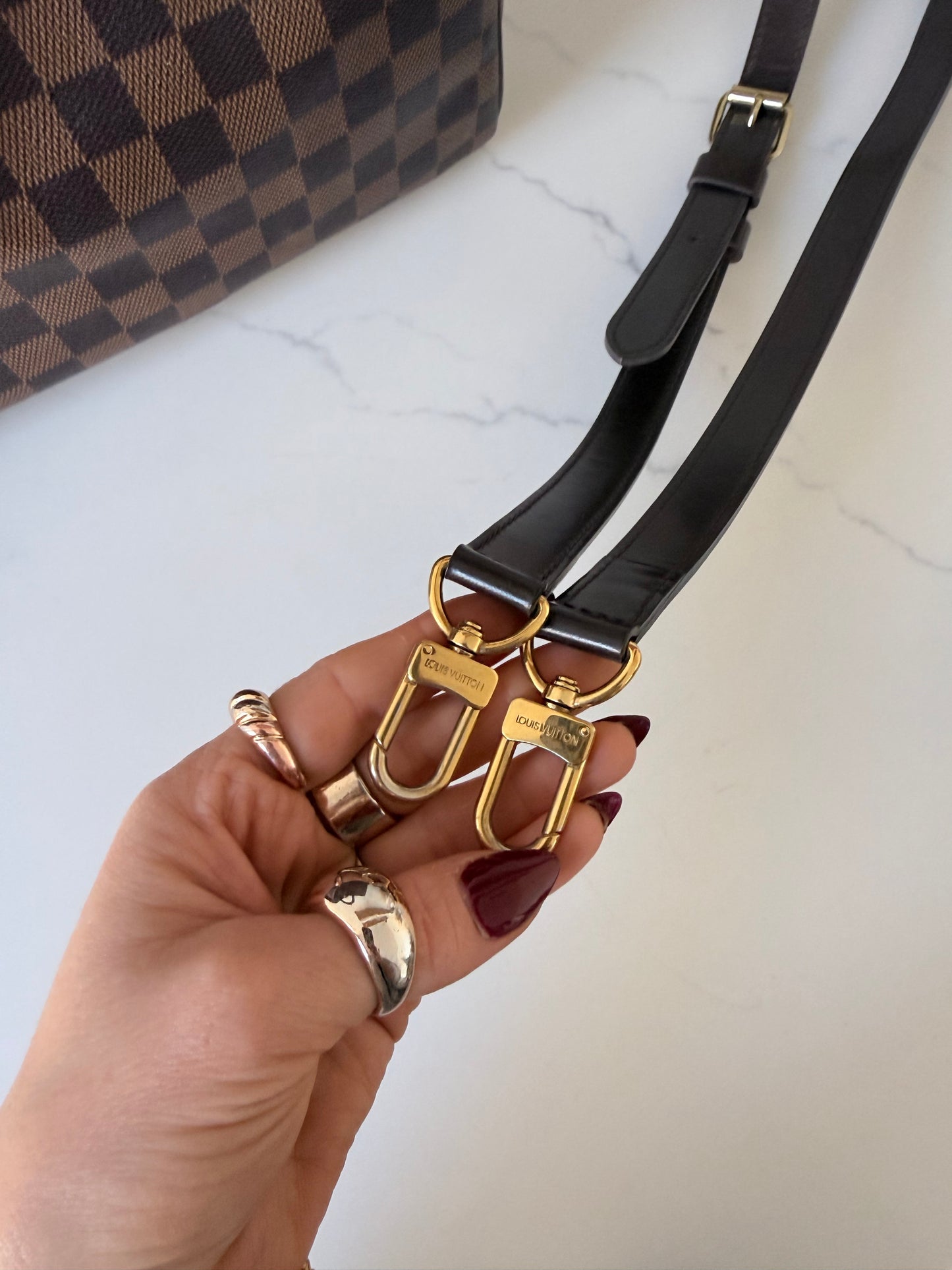 Louis Vuitton Speedy 30 Damier Ebene