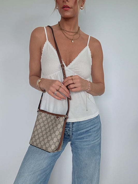 Gucci GG Emblem Nano Bucket Bag