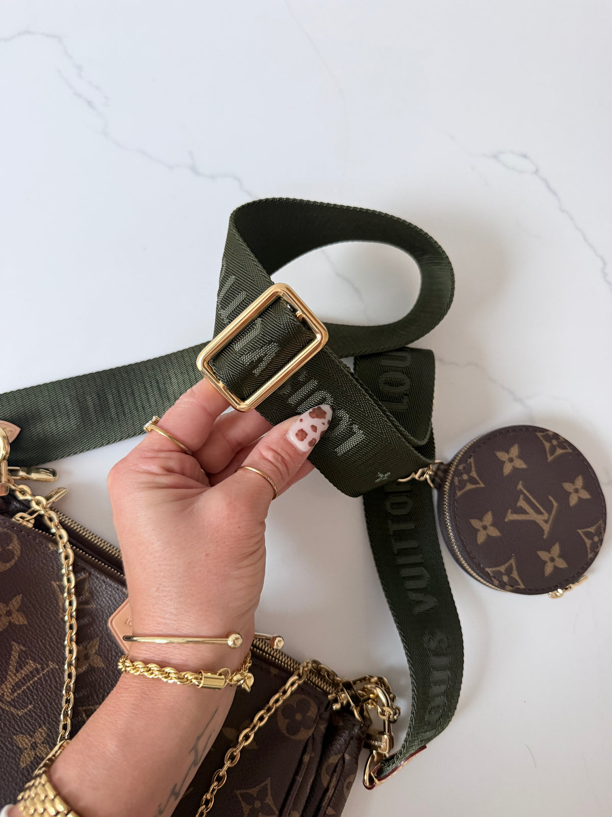 Louis Vuitton Multi Pochette Accessoires Kaki