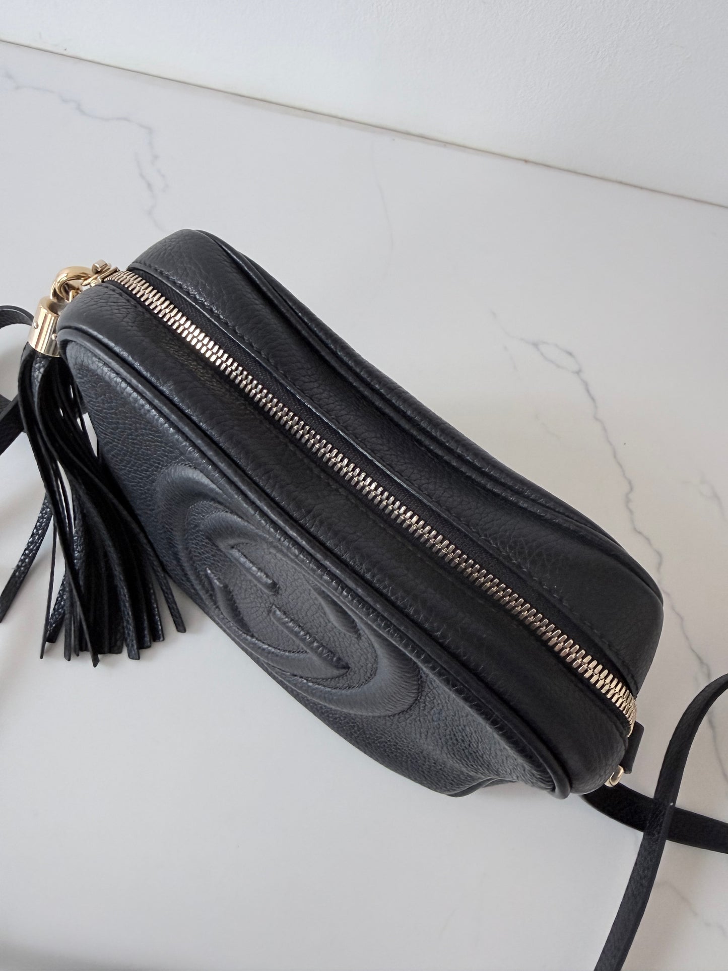 Gucci Leather Disco Crossbody