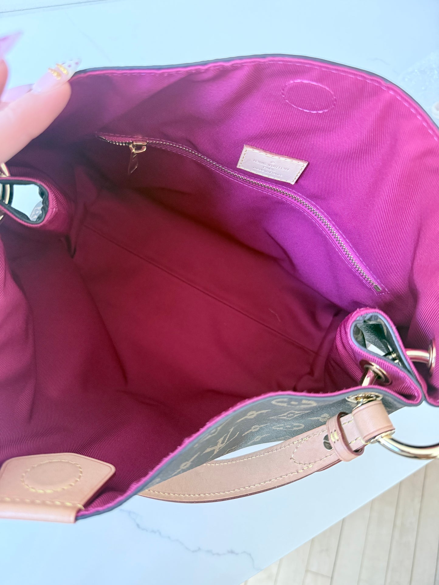 Louis Vuitton Monogram Graceful PM Pivoine