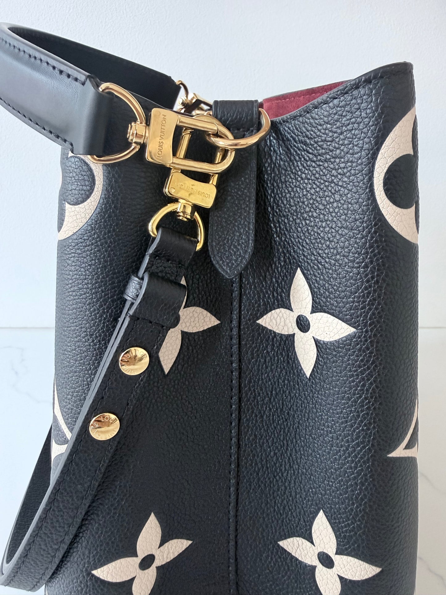 Louis Vuitton NéoNoé MM Bucket Bag Bicolor Monogram Empreinte