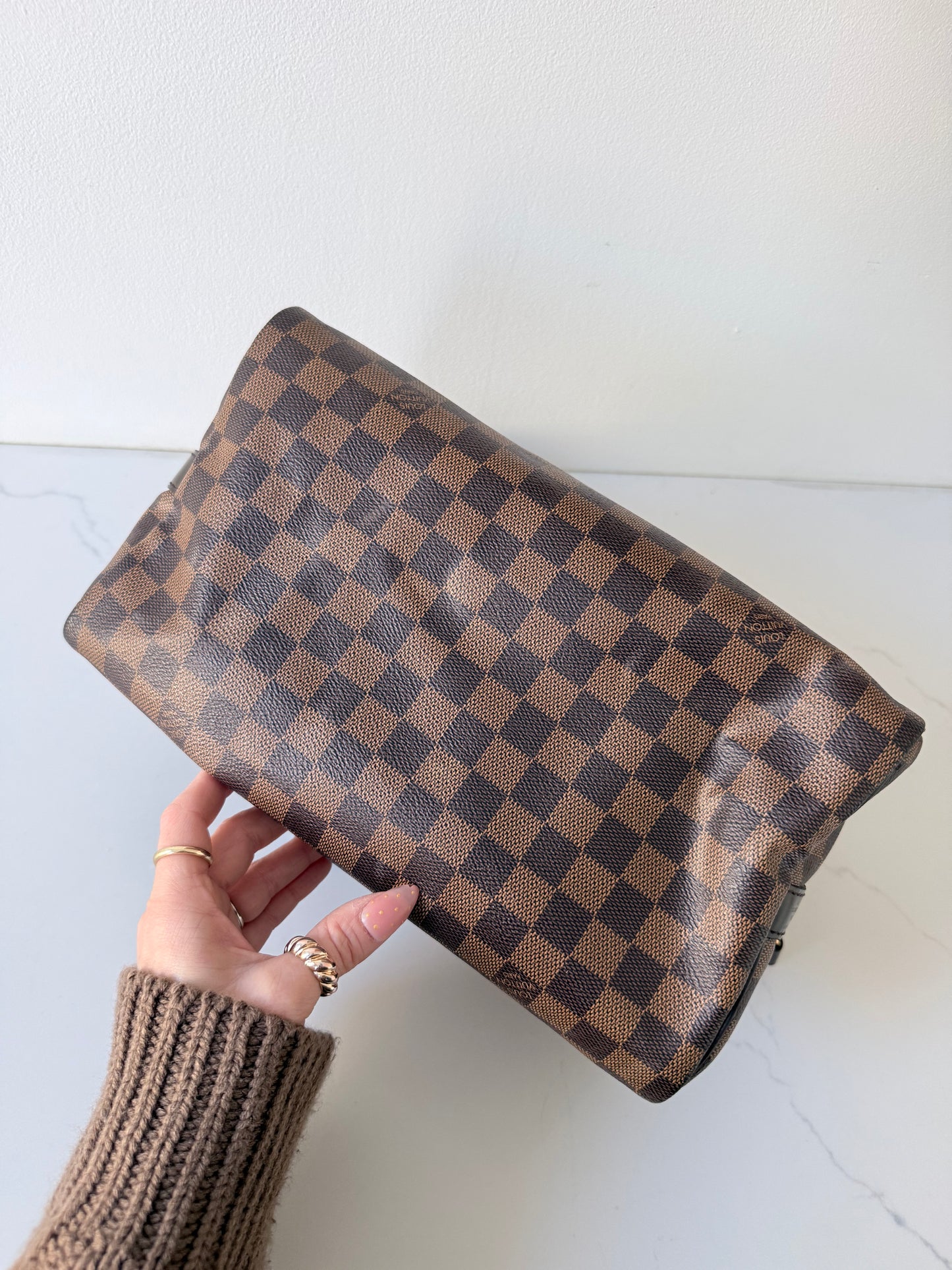 Louis Vuitton Speedy 30 Damier Ebene