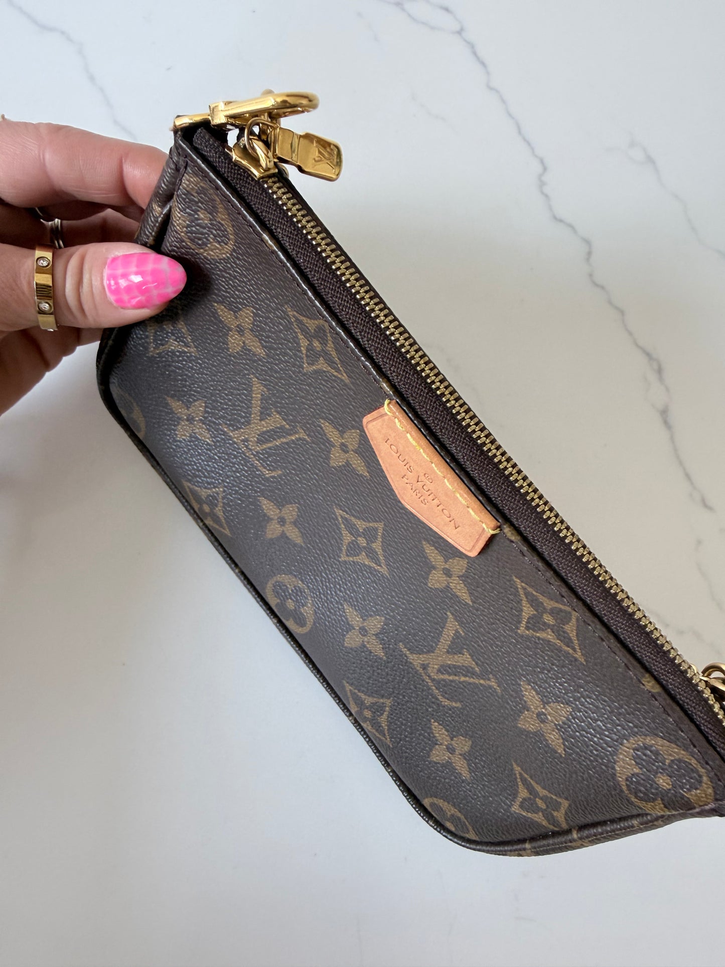 Louis Vuitton Multi Pochette Accessoires Kaki