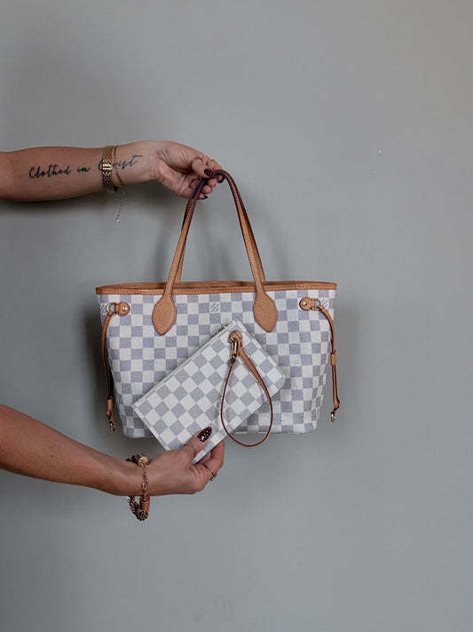 Louis Vuitton Neverfull PM Azur