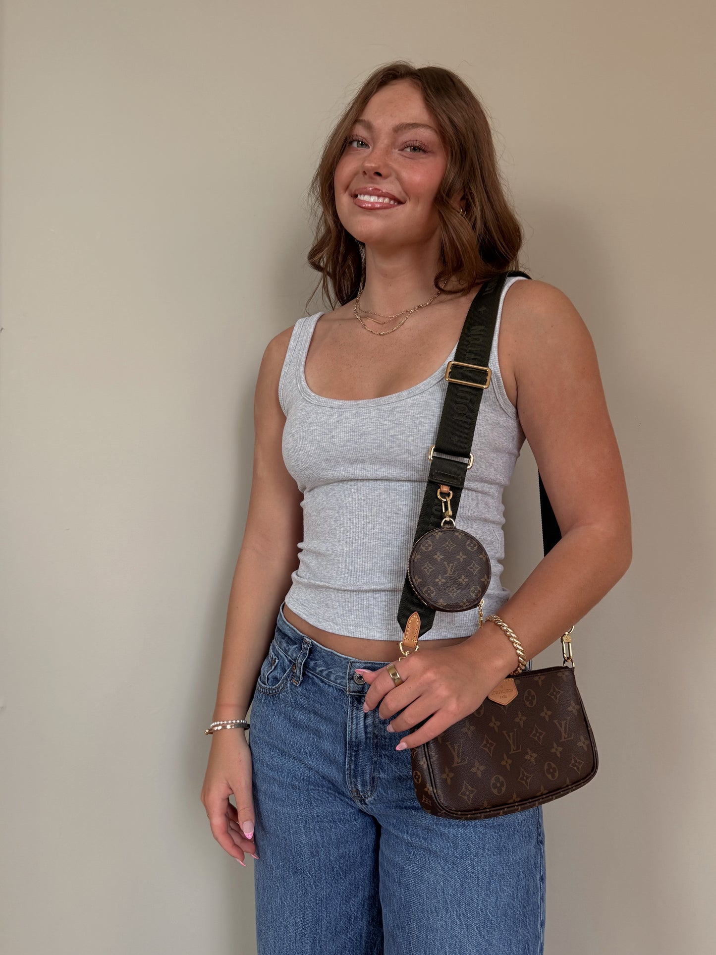 Louis Vuitton Multi Pochette Accessoires Kaki